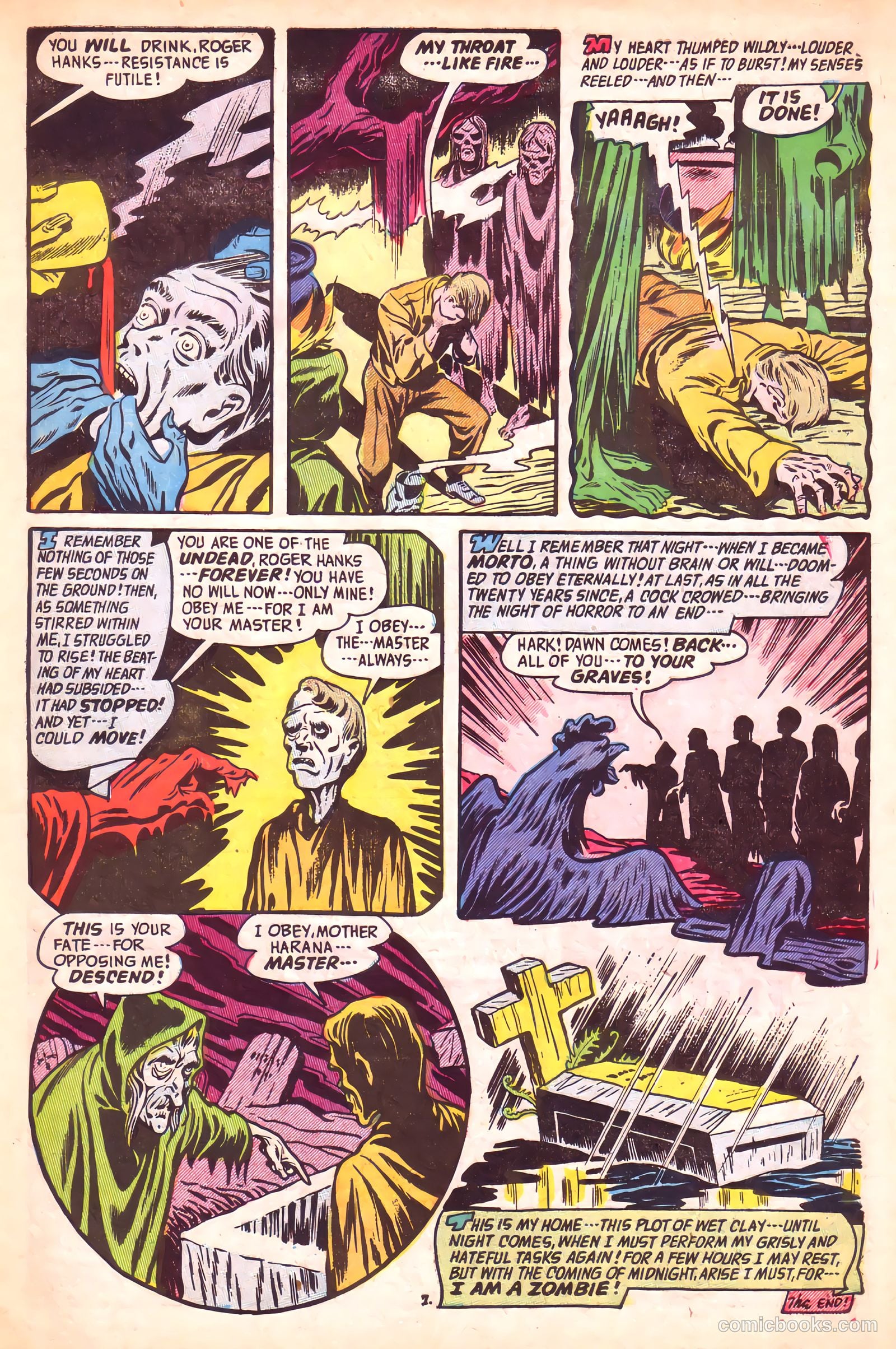 Adventures into the Unknown #50 (1953) — page 33 of 36