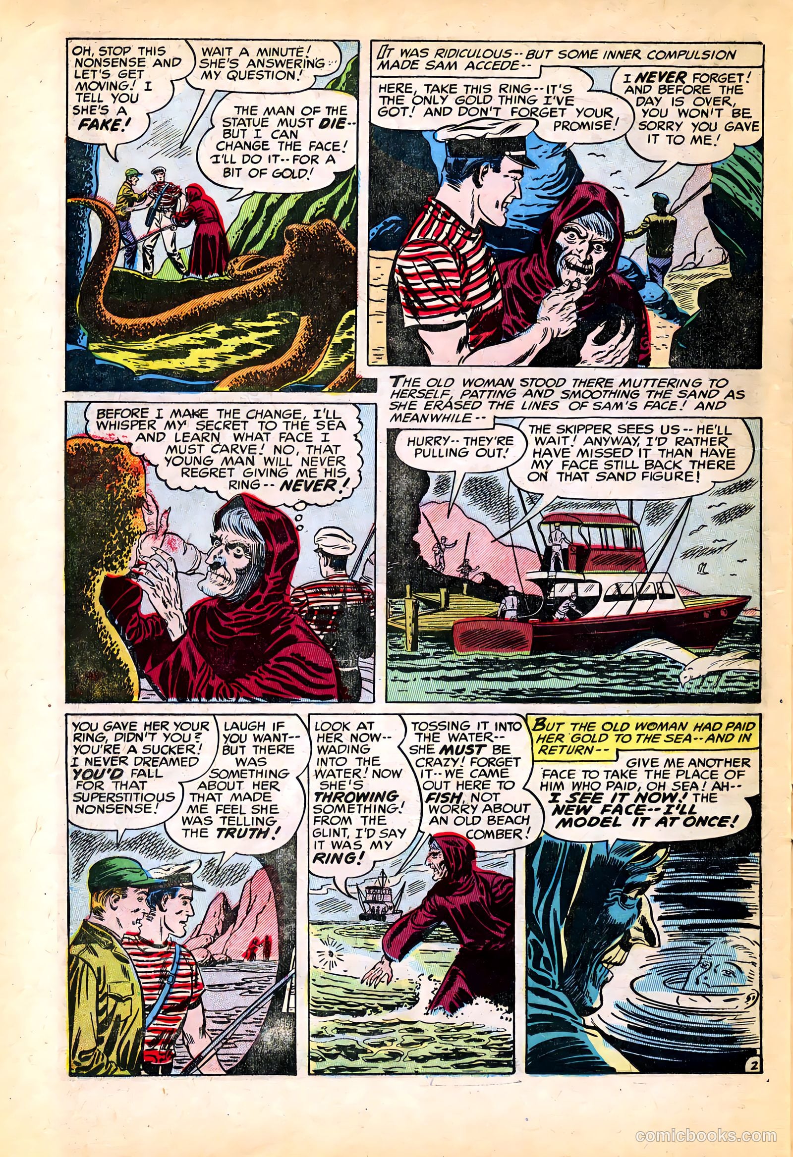 Adventures into the Unknown #51 (1954) — page 22 of 36