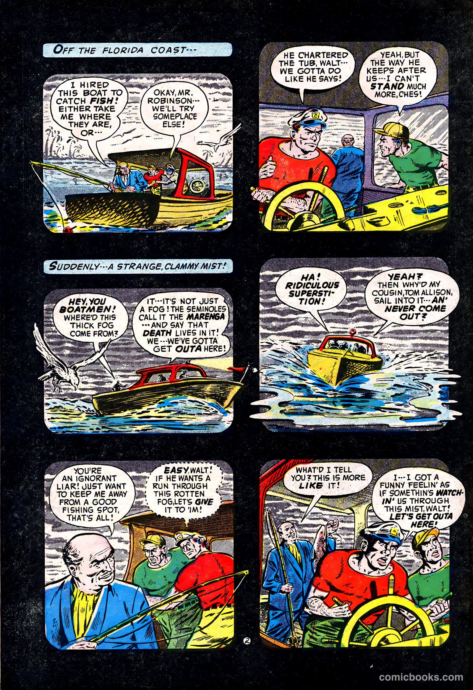 Adventures into the Unknown #52 (1954) — page 4 of 36