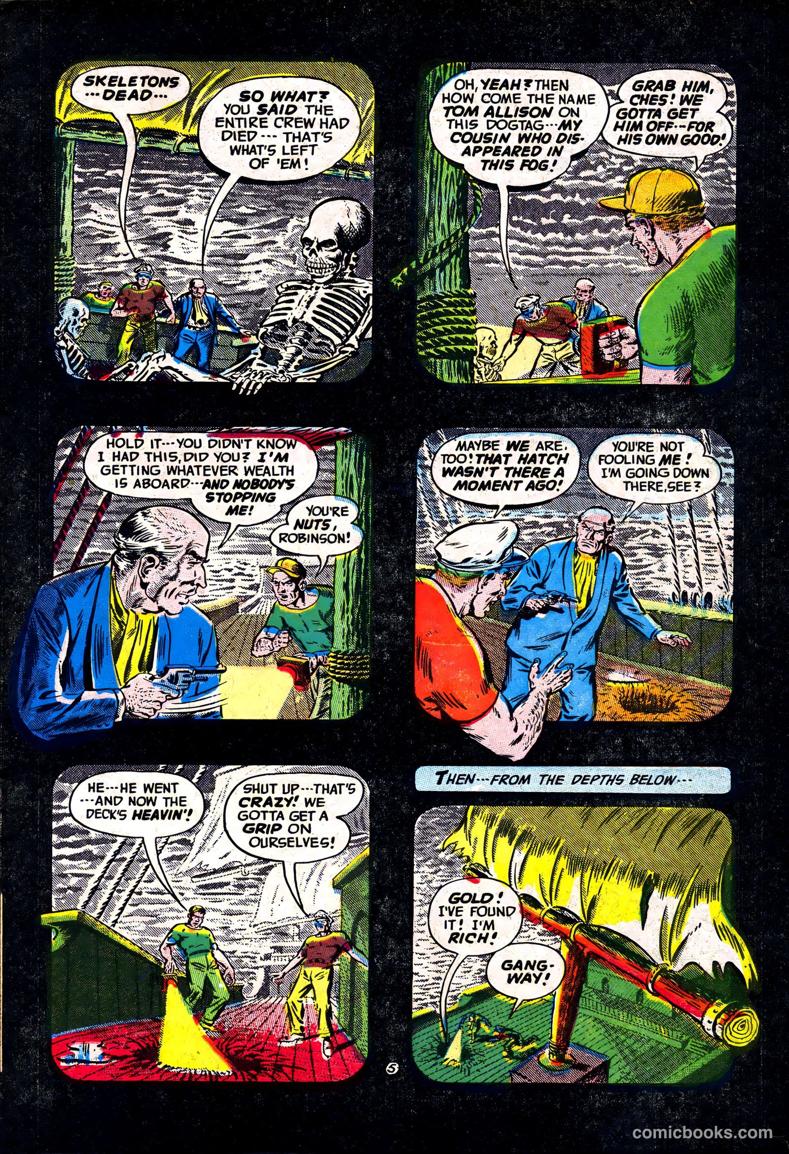 Adventures into the Unknown #52 (1954) — page 7 of 36