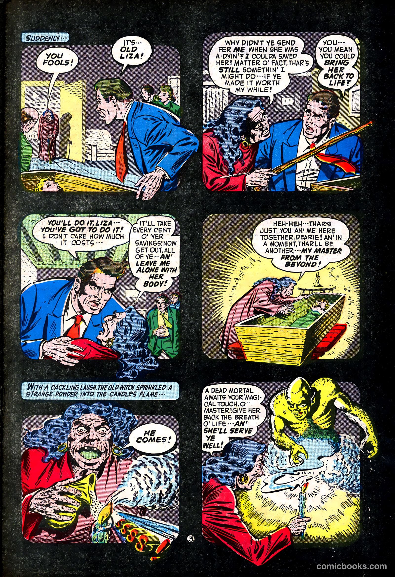 Adventures into the Unknown #52 (1954) — page 25 of 36