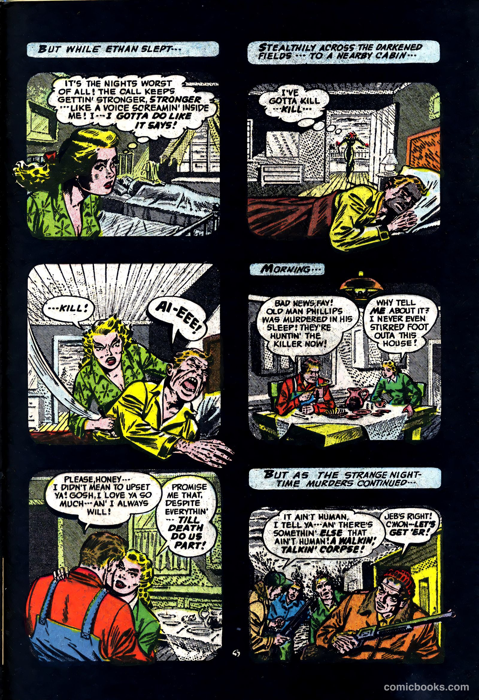 Adventures into the Unknown #52 (1954) — page 27 of 36