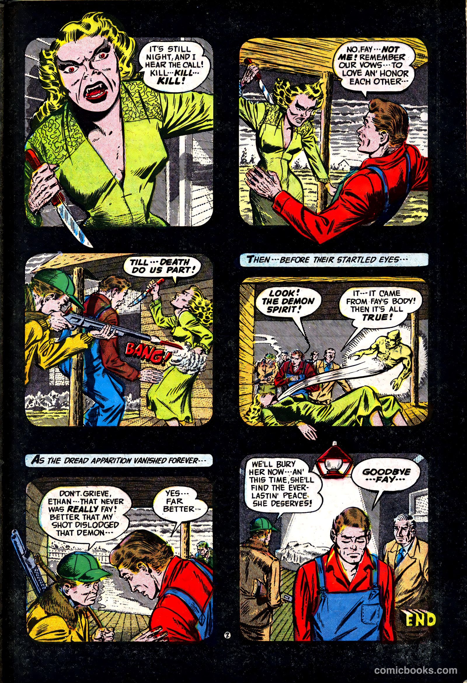 Adventures into the Unknown #52 (1954) — page 29 of 36