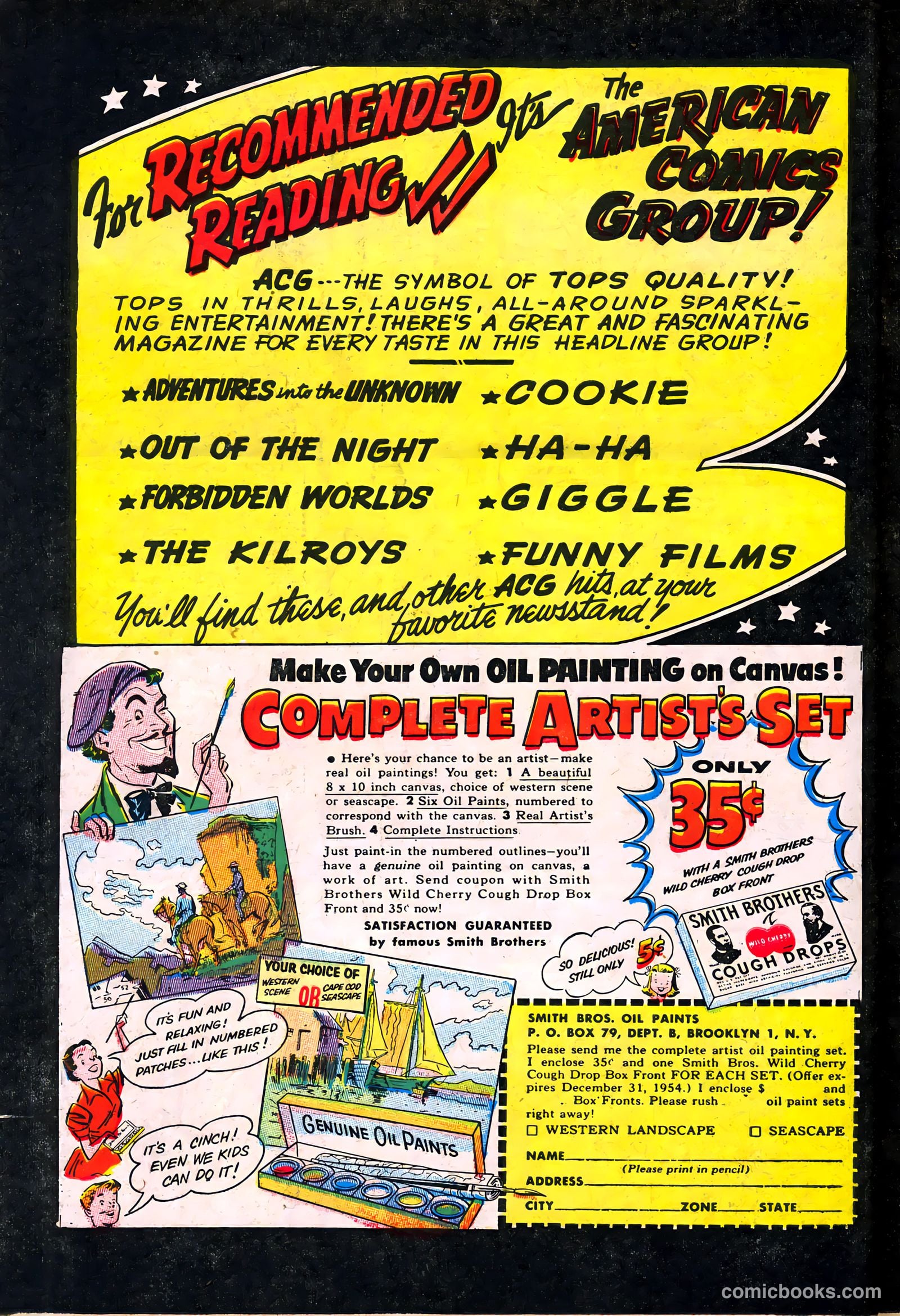Adventures into the Unknown #52 (1954) — page 30 of 36