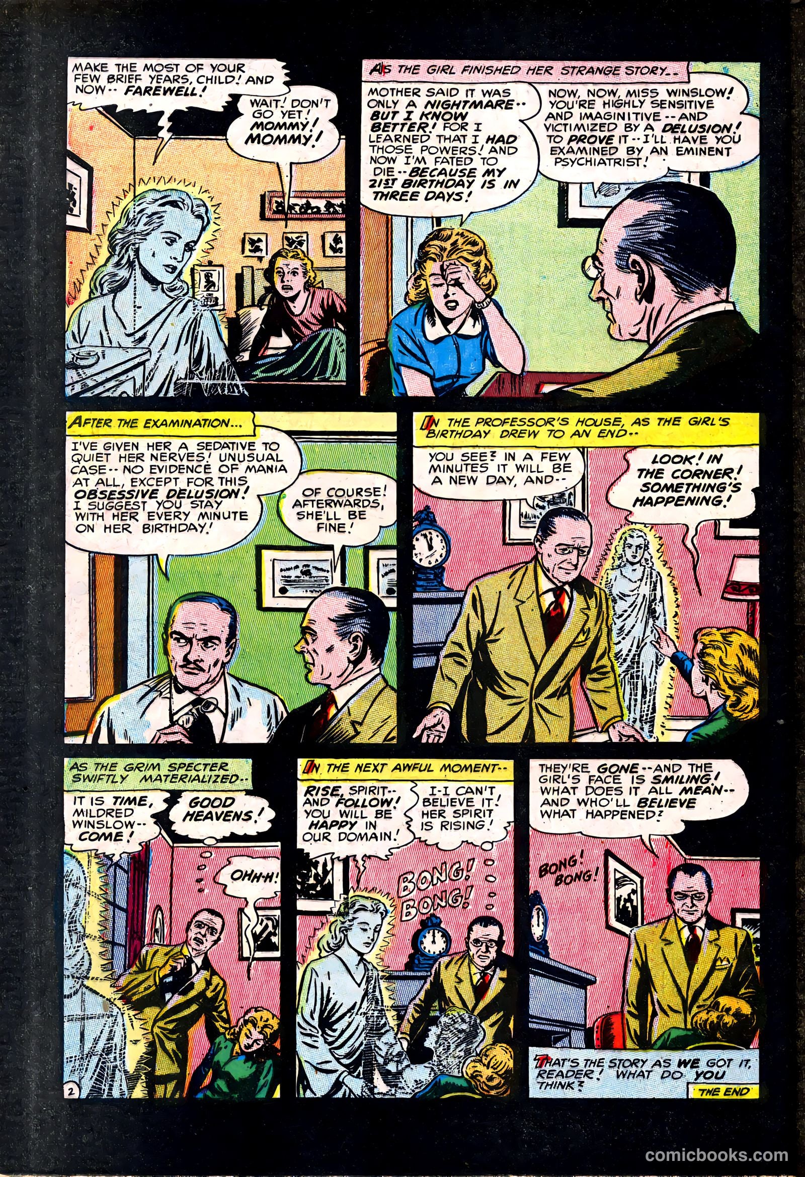 Adventures into the Unknown #52 (1954) — page 32 of 36