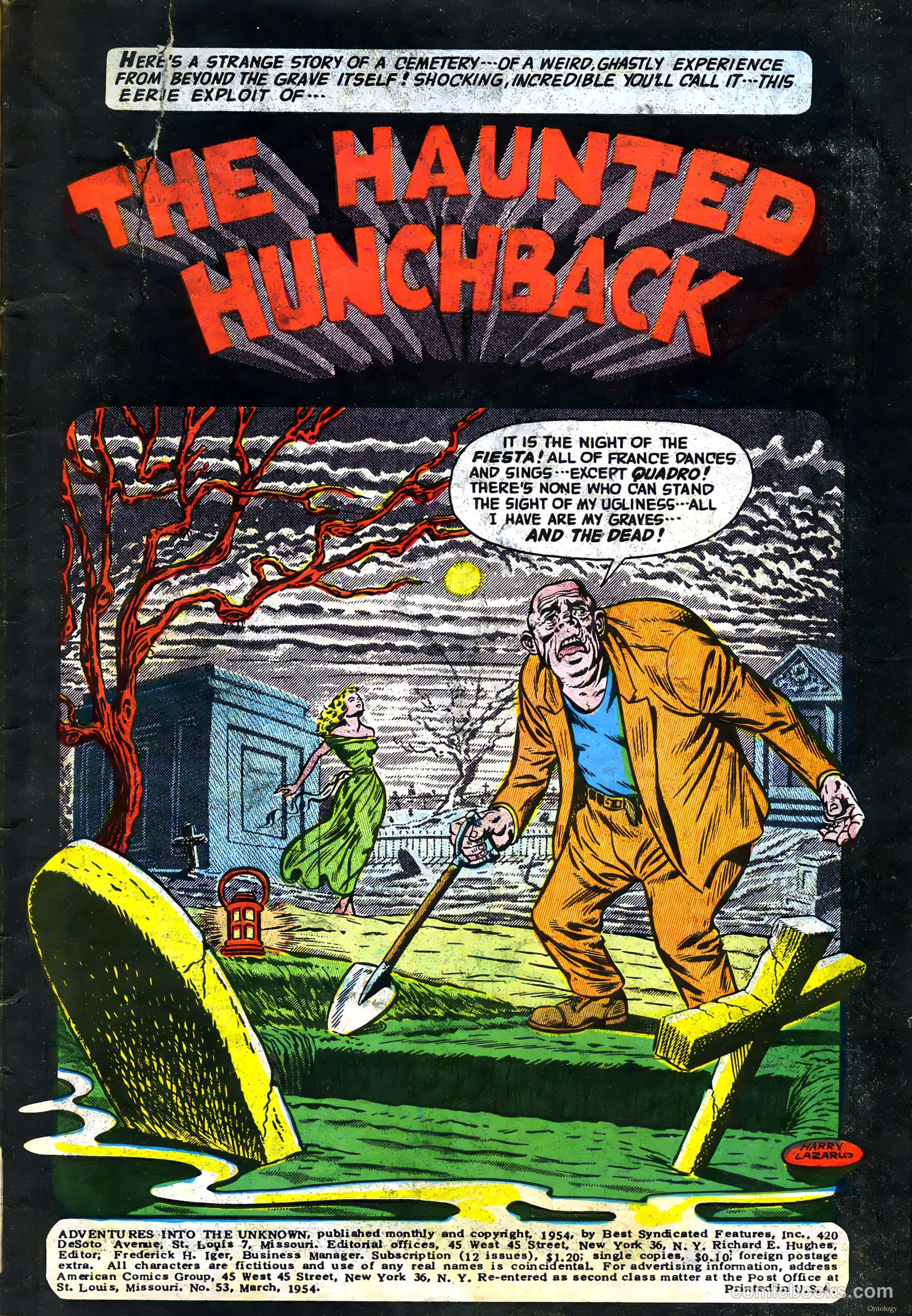 Adventures into the Unknown #53 (1954) — page 3 of 36