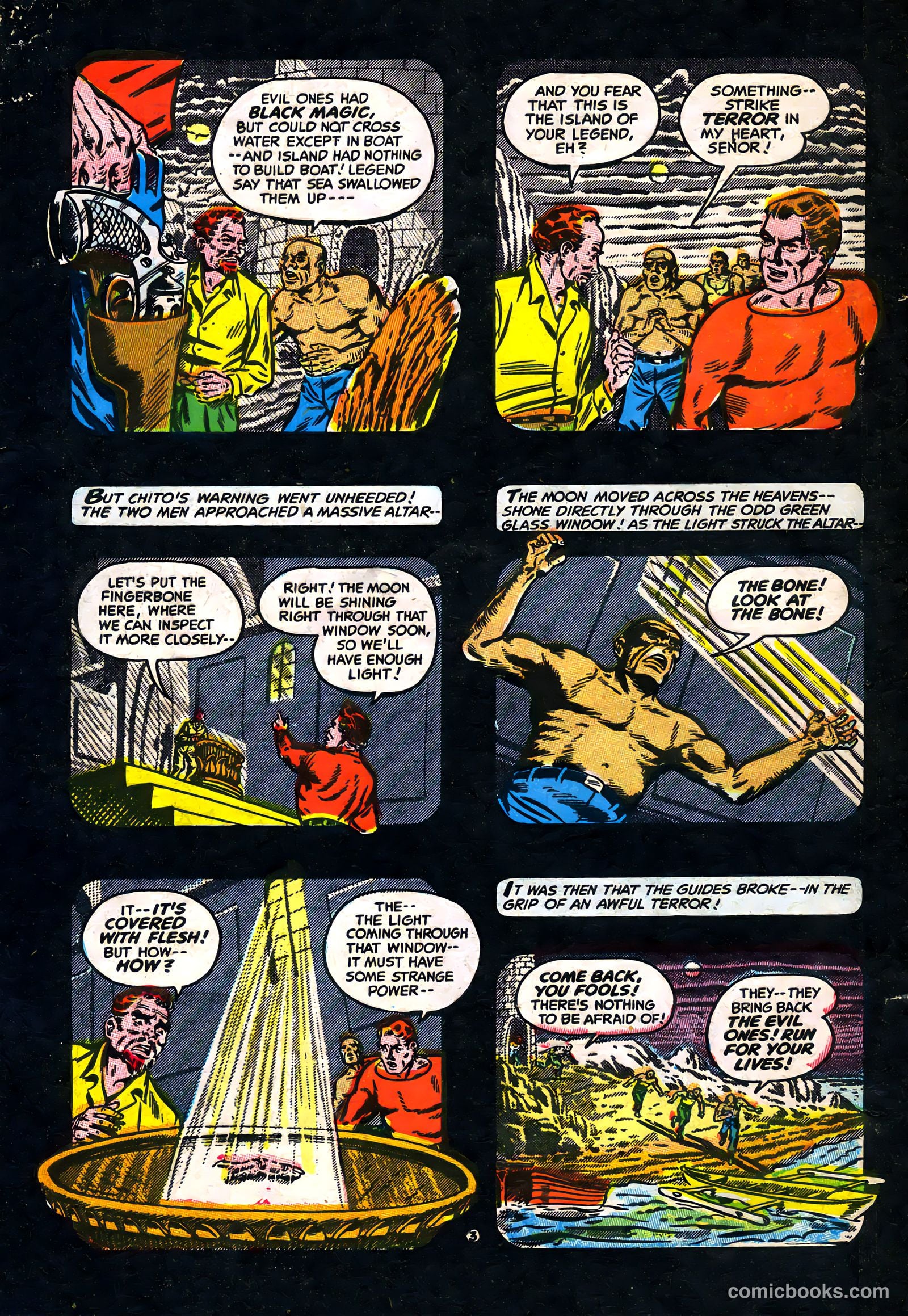 Adventures into the Unknown #53 (1954) — page 28 of 36