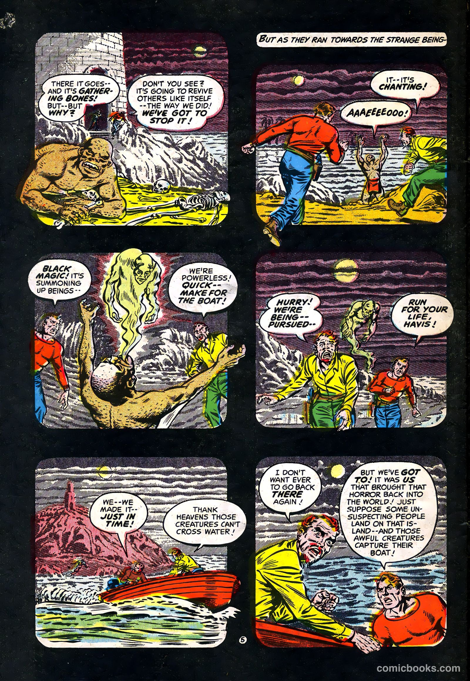 Adventures into the Unknown #53 (1954) — page 30 of 36