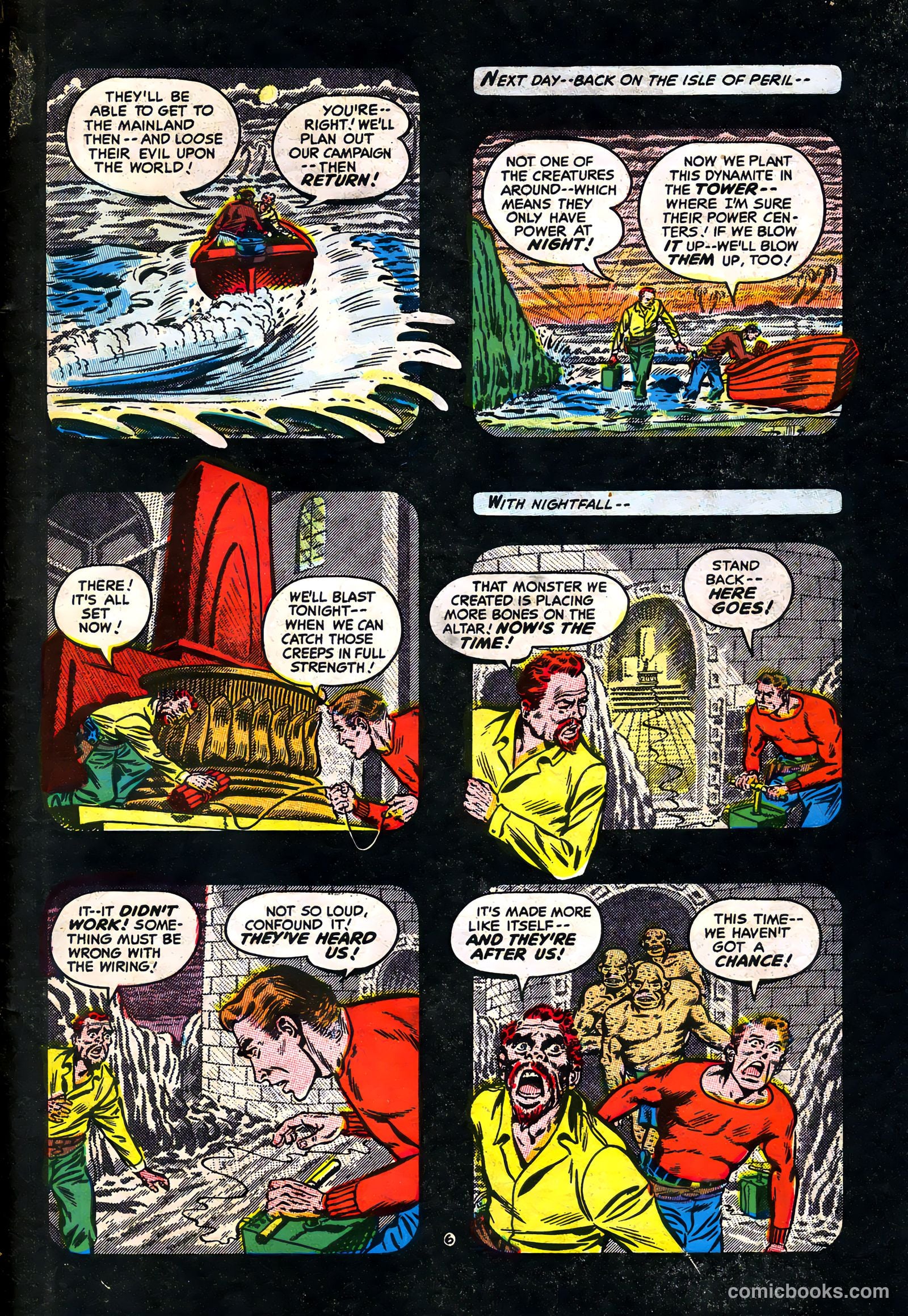 Adventures into the Unknown #53 (1954) — page 31 of 36