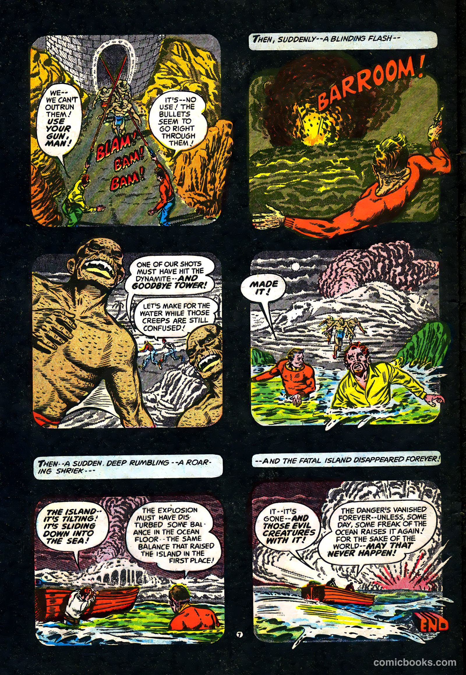 Adventures into the Unknown #53 (1954) — page 32 of 36