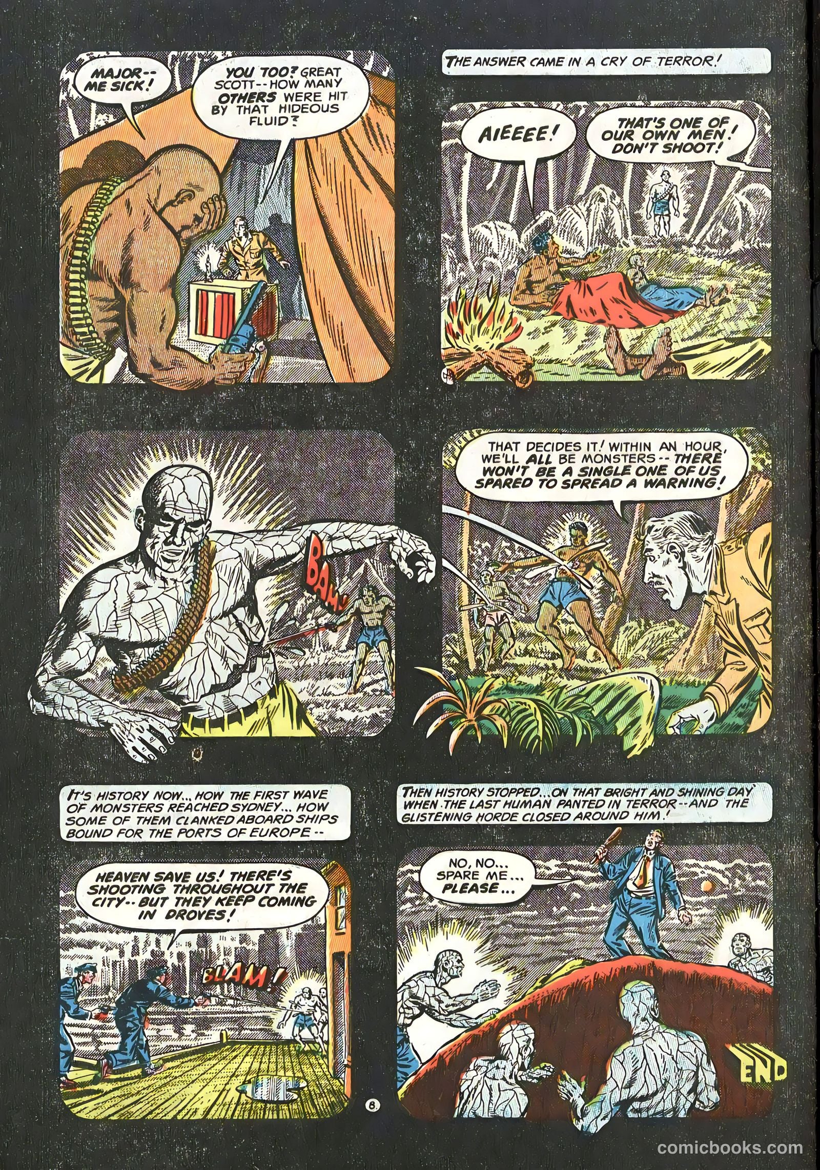 Adventures into the Unknown #54 (1954) — page 32 of 36