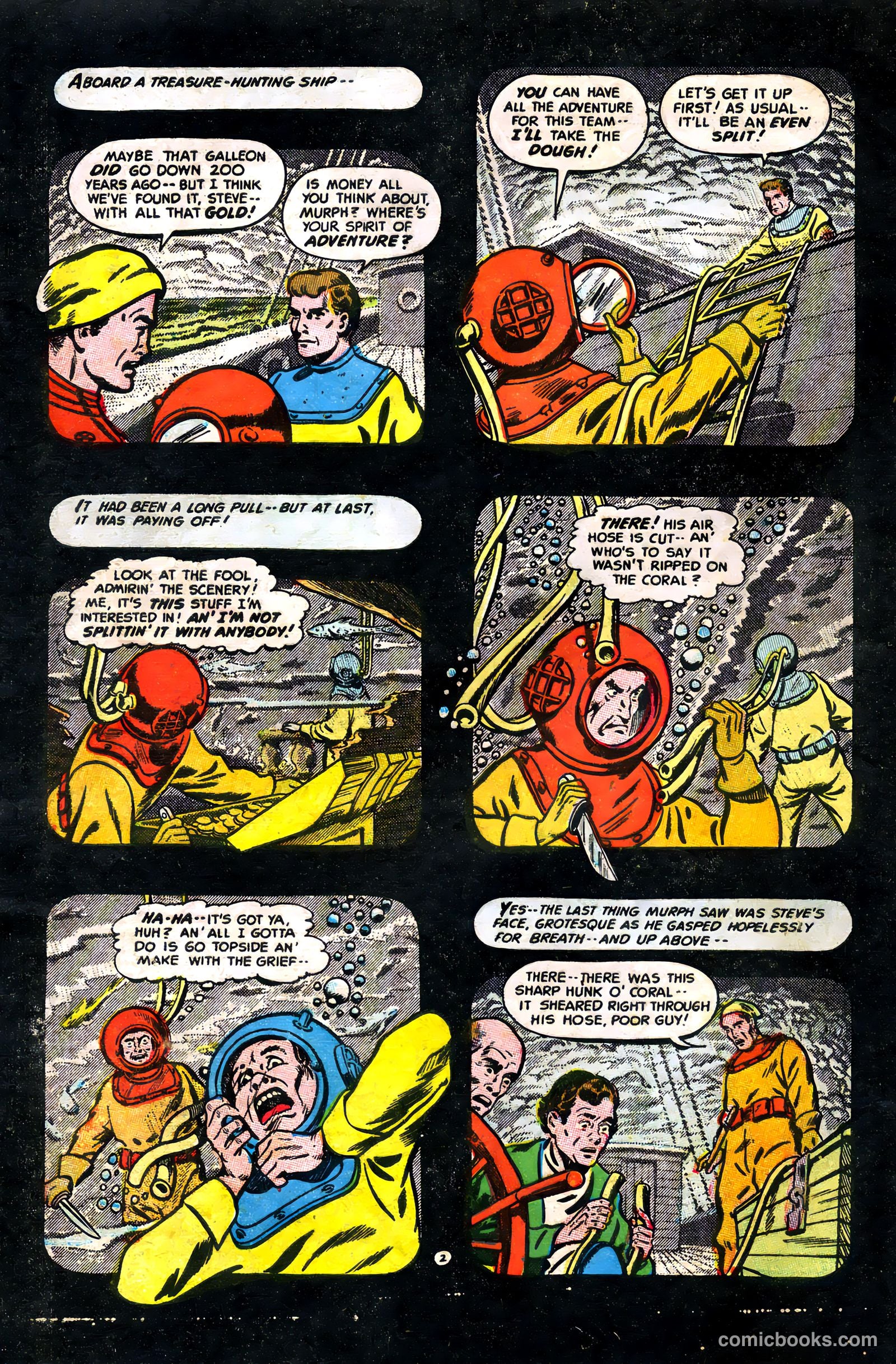 Adventures into the Unknown #55 (1954) — page 4 of 36