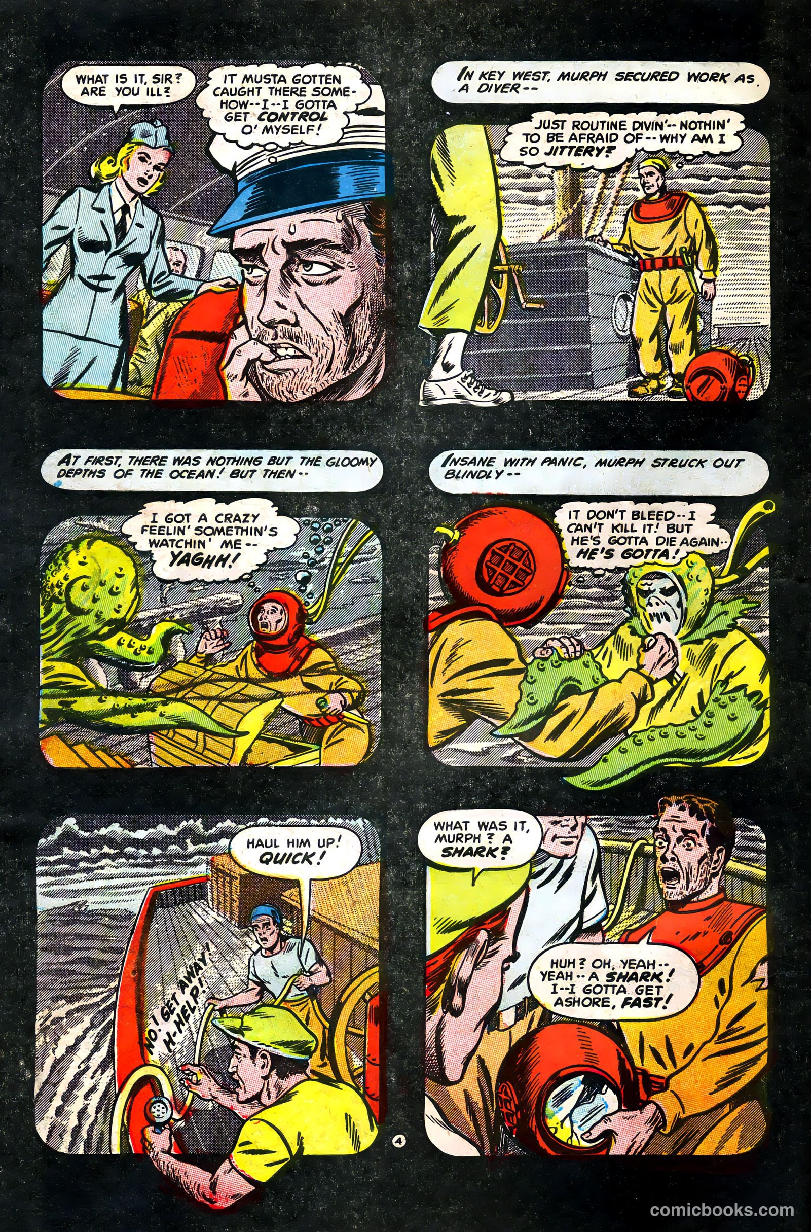 Adventures into the Unknown #55 (1954) — page 6 of 36