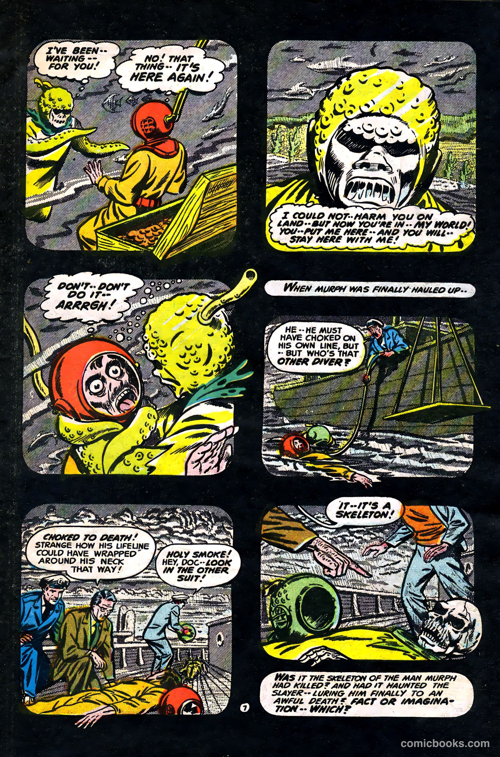 Adventures into the Unknown #55 (1954) — page 9 of 36