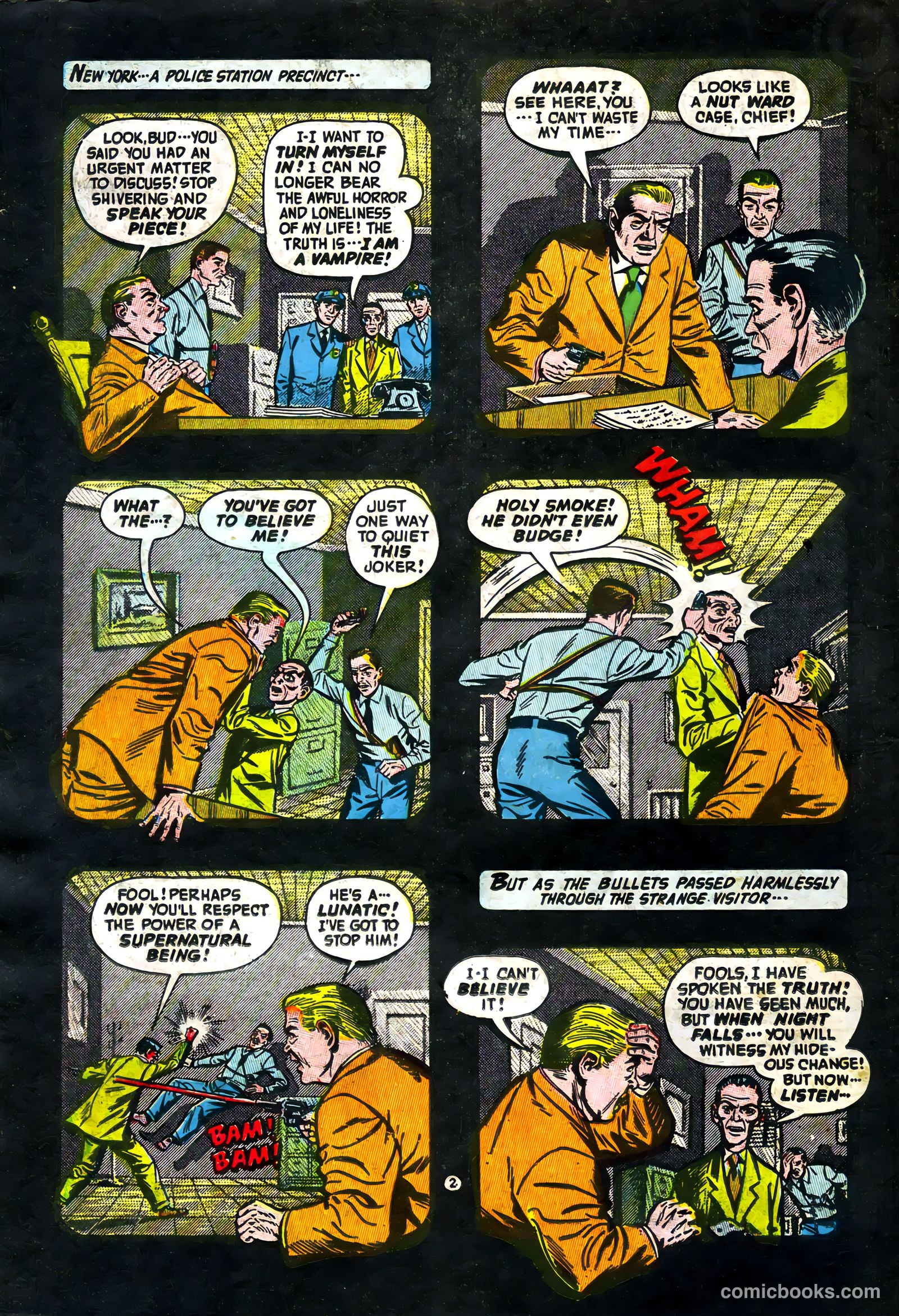 Adventures into the Unknown #55 (1954) — page 18 of 36