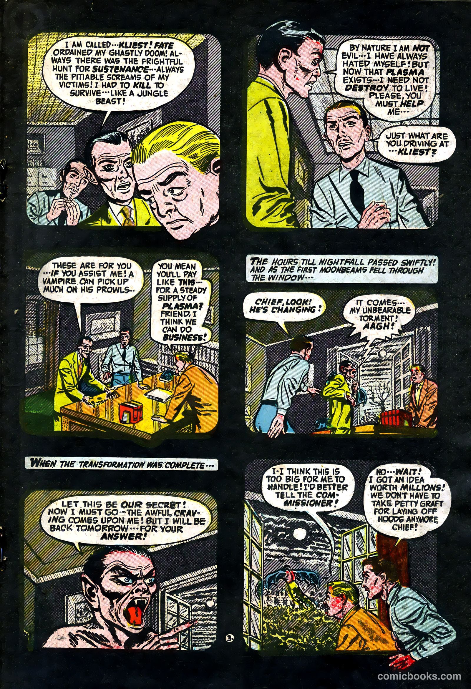 Adventures into the Unknown #55 (1954) — page 19 of 36