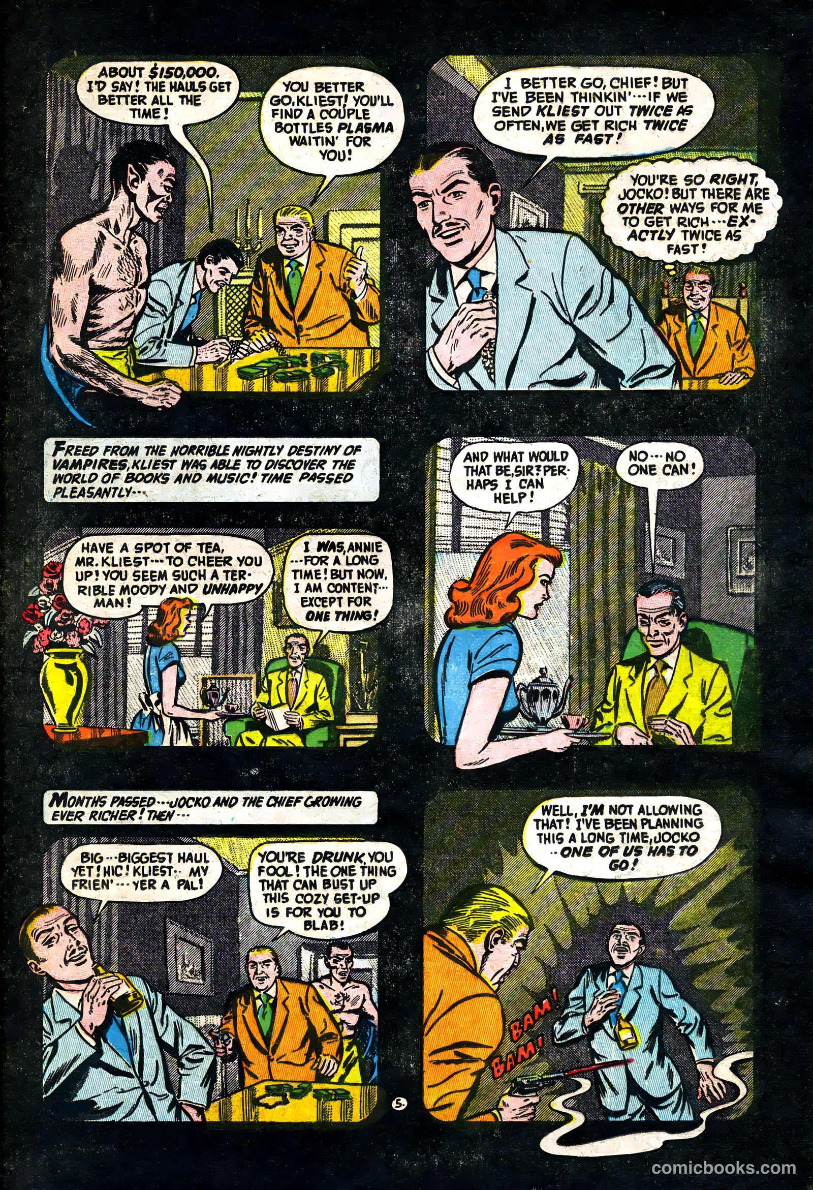 Adventures into the Unknown #55 (1954) — page 21 of 36