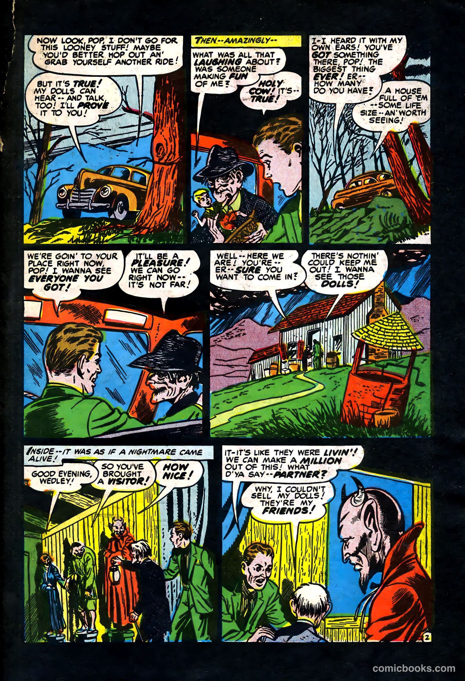 Adventures into the Unknown #55 (1954) — page 27 of 36