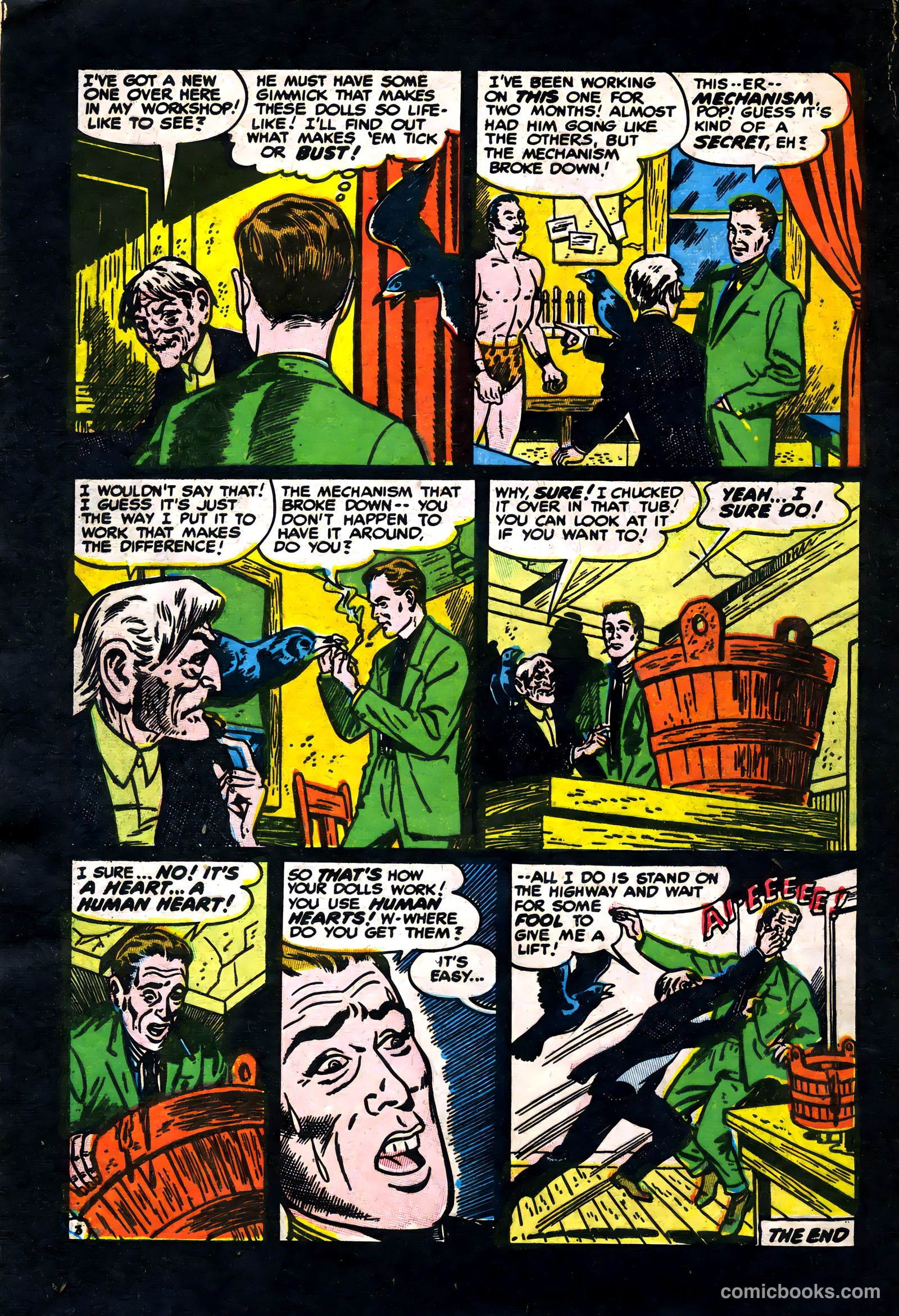 Adventures into the Unknown #55 (1954) — page 28 of 36