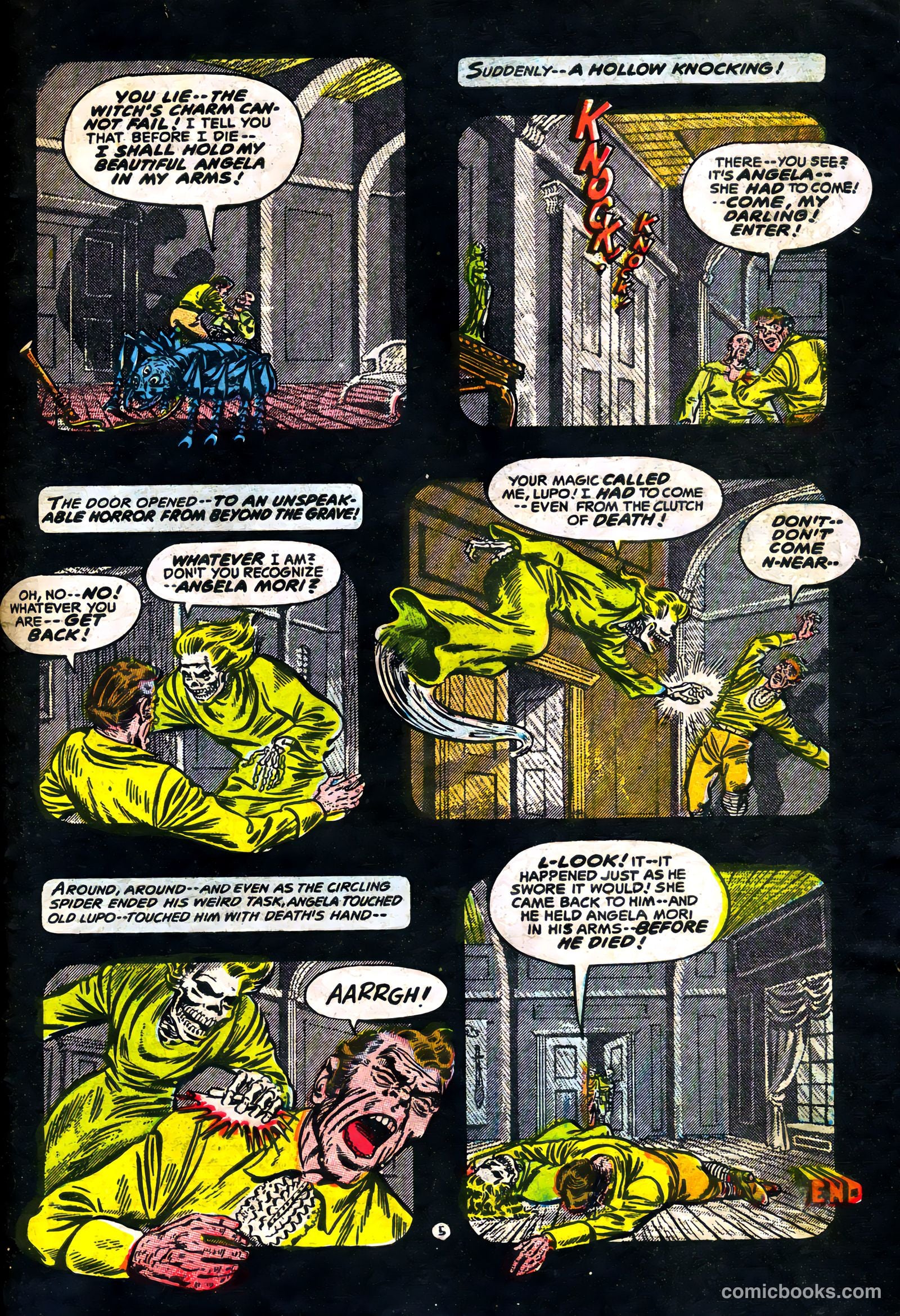 Adventures into the Unknown #55 (1954) — page 33 of 36