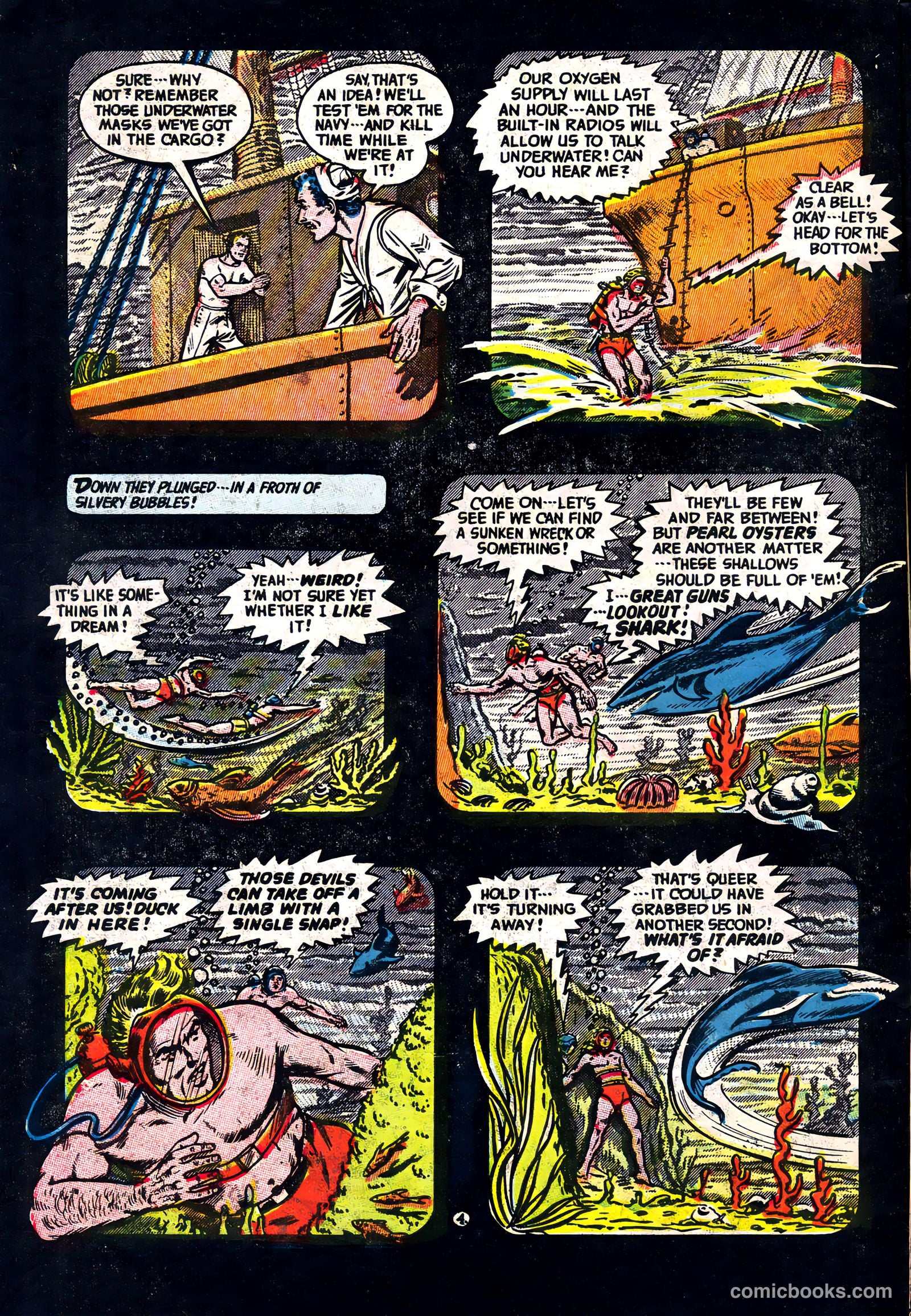 Adventures into the Unknown #56 (1954) — page 6 of 36