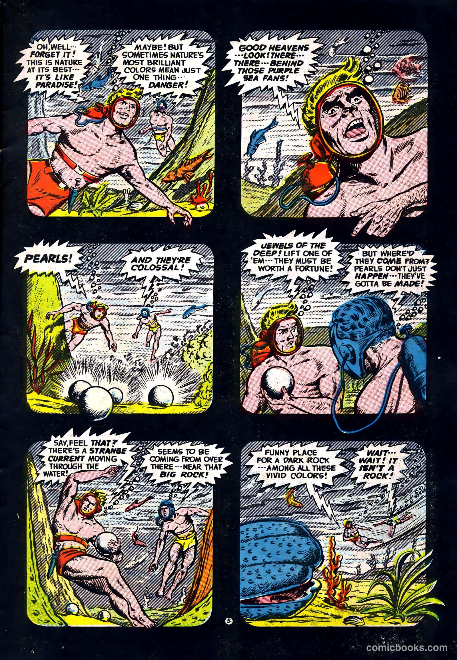 Adventures into the Unknown #56 (1954) — page 7 of 36