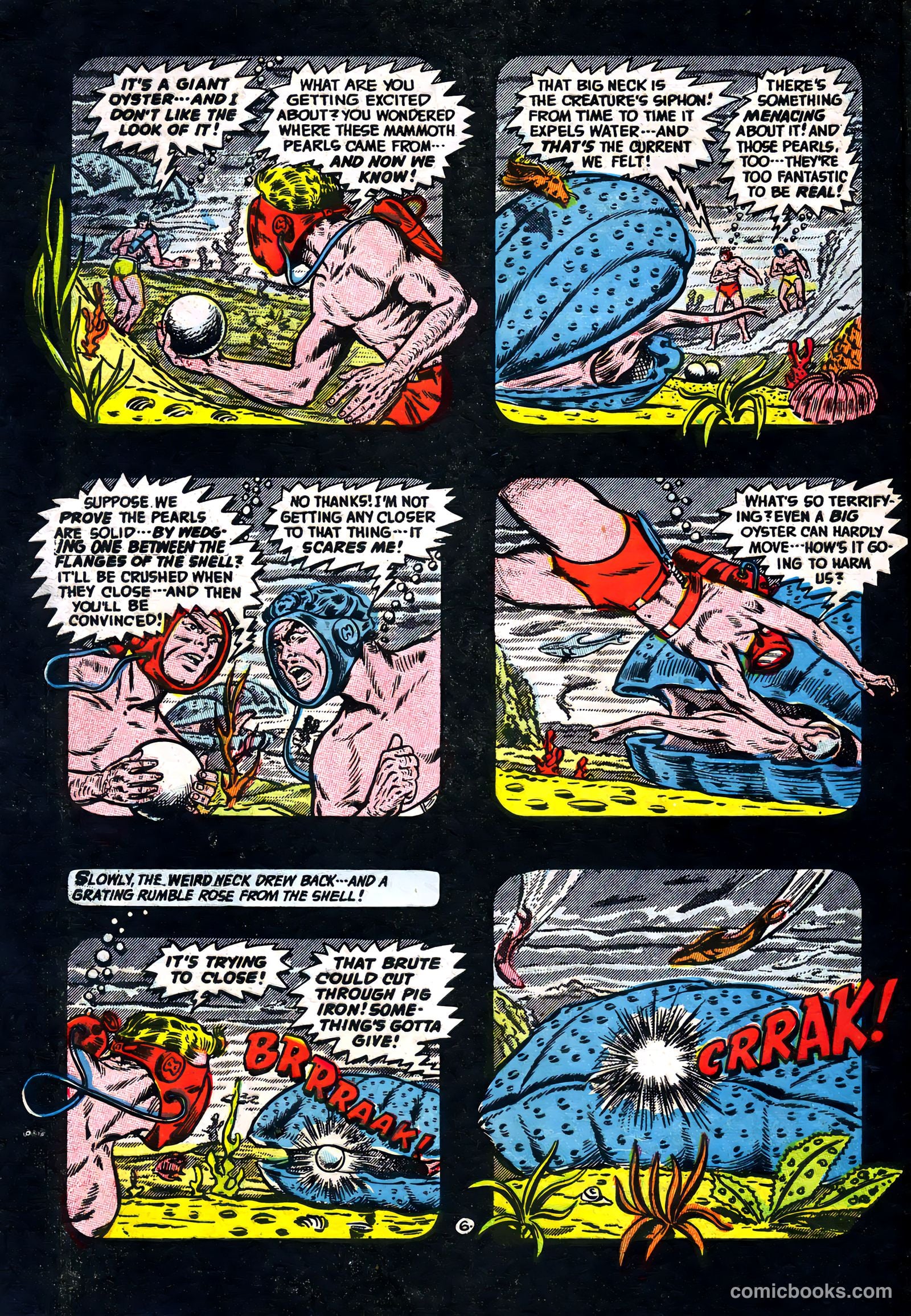 Adventures into the Unknown #56 (1954) — page 8 of 36