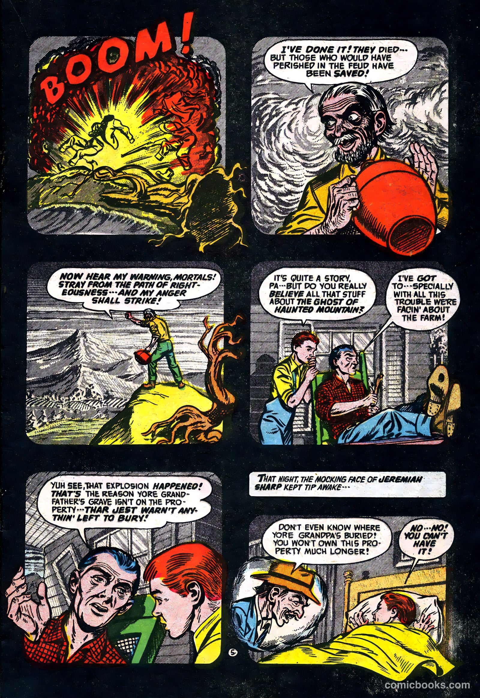 Adventures into the Unknown #56 (1954) — page 17 of 36