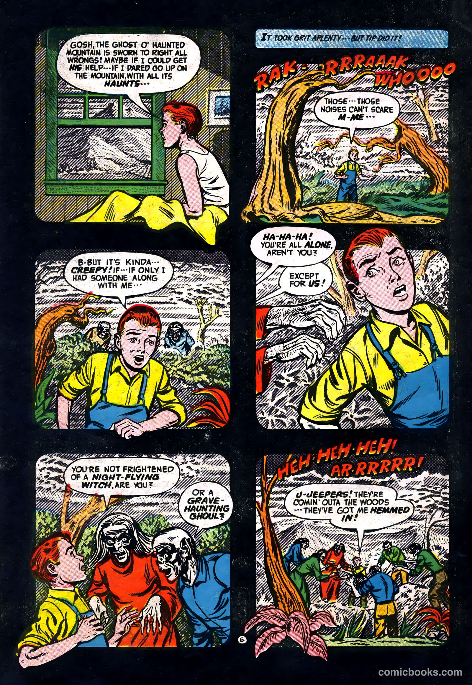 Adventures into the Unknown #56 (1954) — page 18 of 36