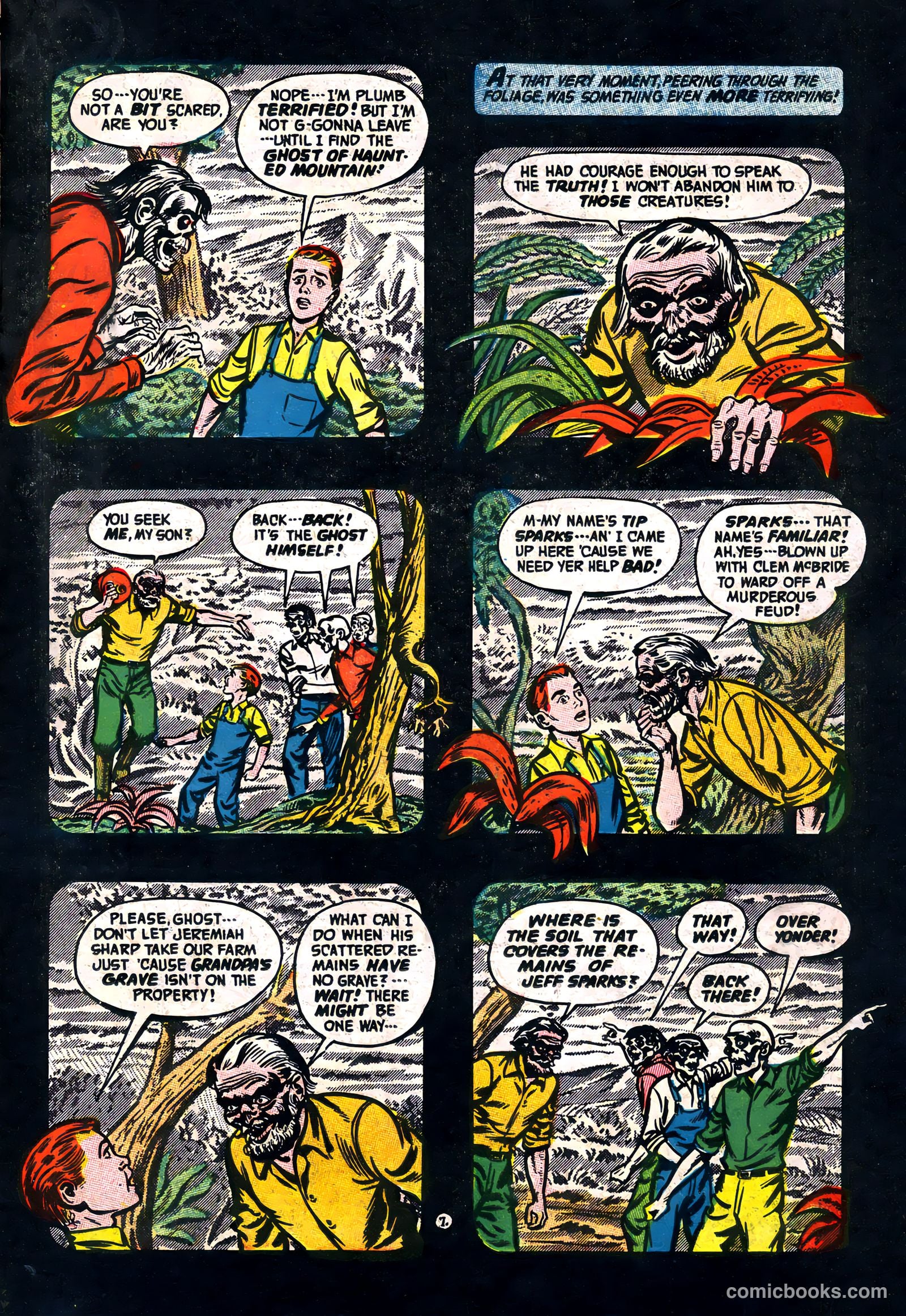 Adventures into the Unknown #56 (1954) — page 19 of 36
