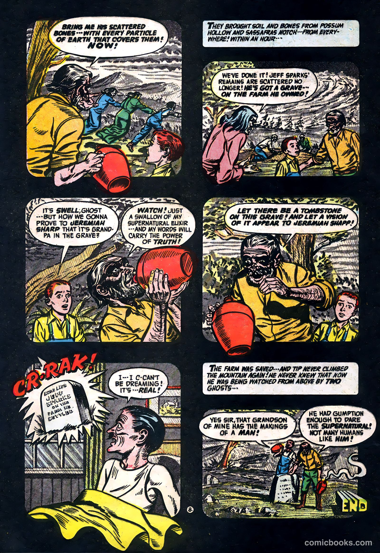 Adventures into the Unknown #56 (1954) — page 20 of 36