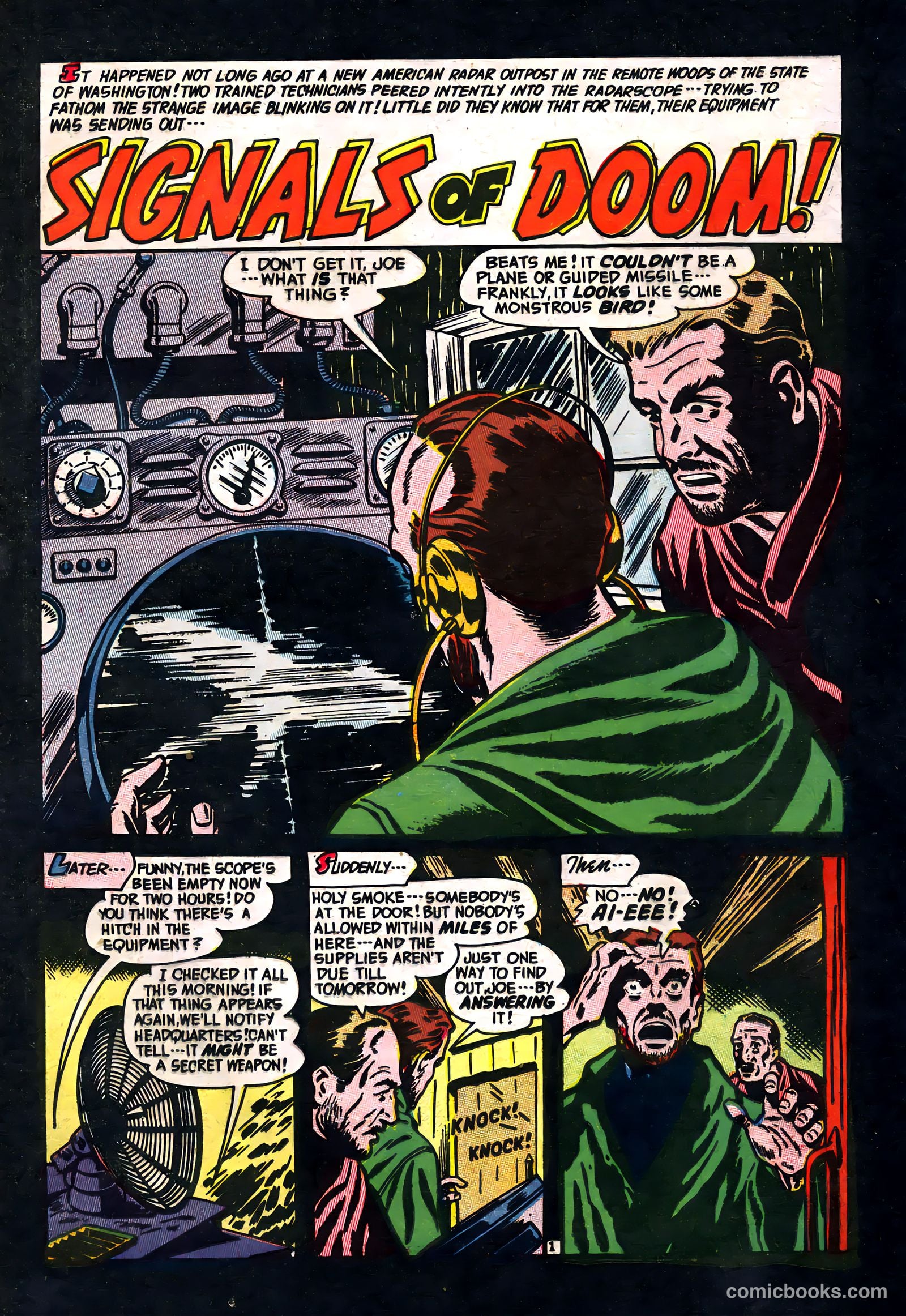 Adventures into the Unknown #56 (1954) — page 21 of 36