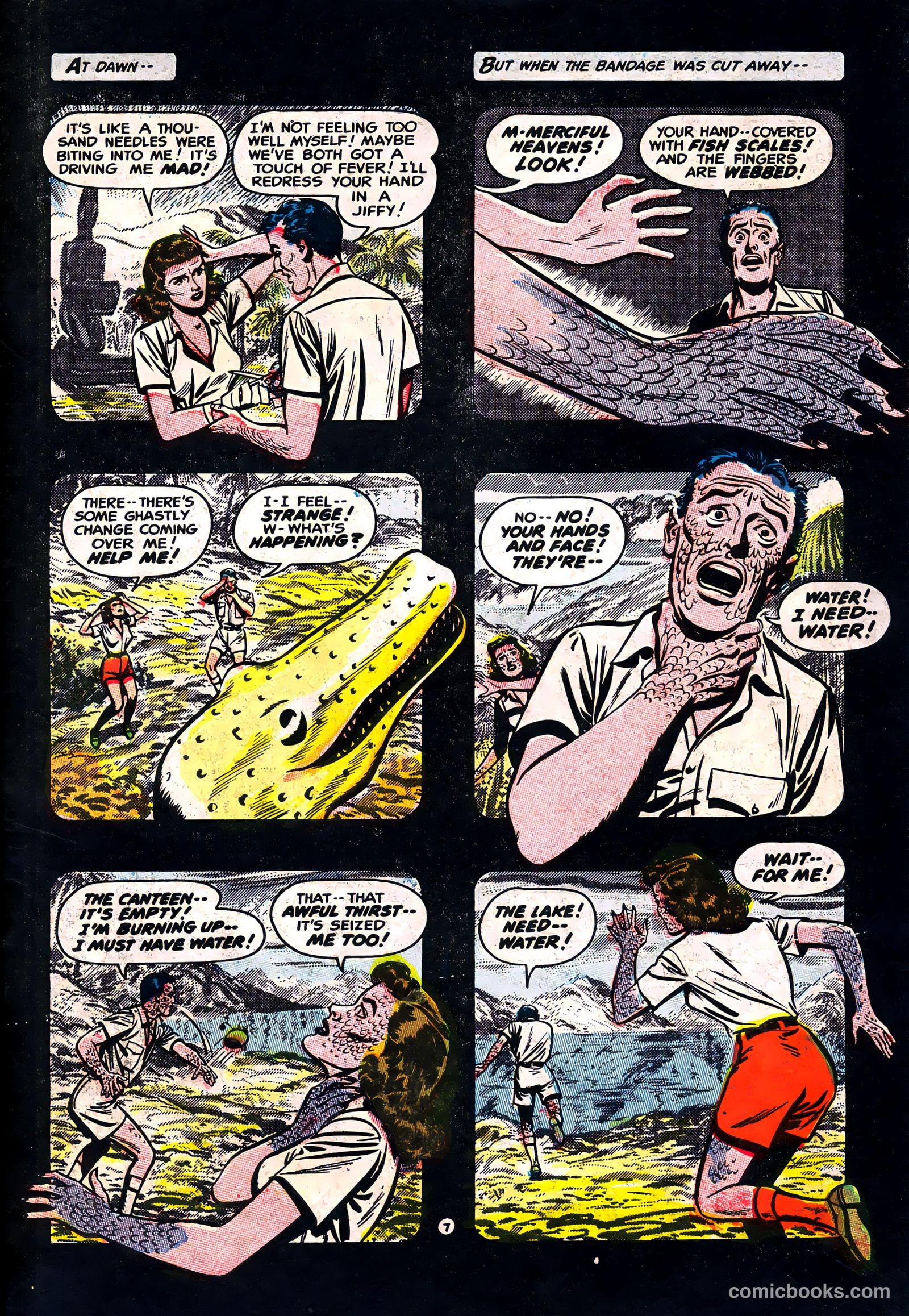 Adventures into the Unknown #56 (1954) — page 31 of 36