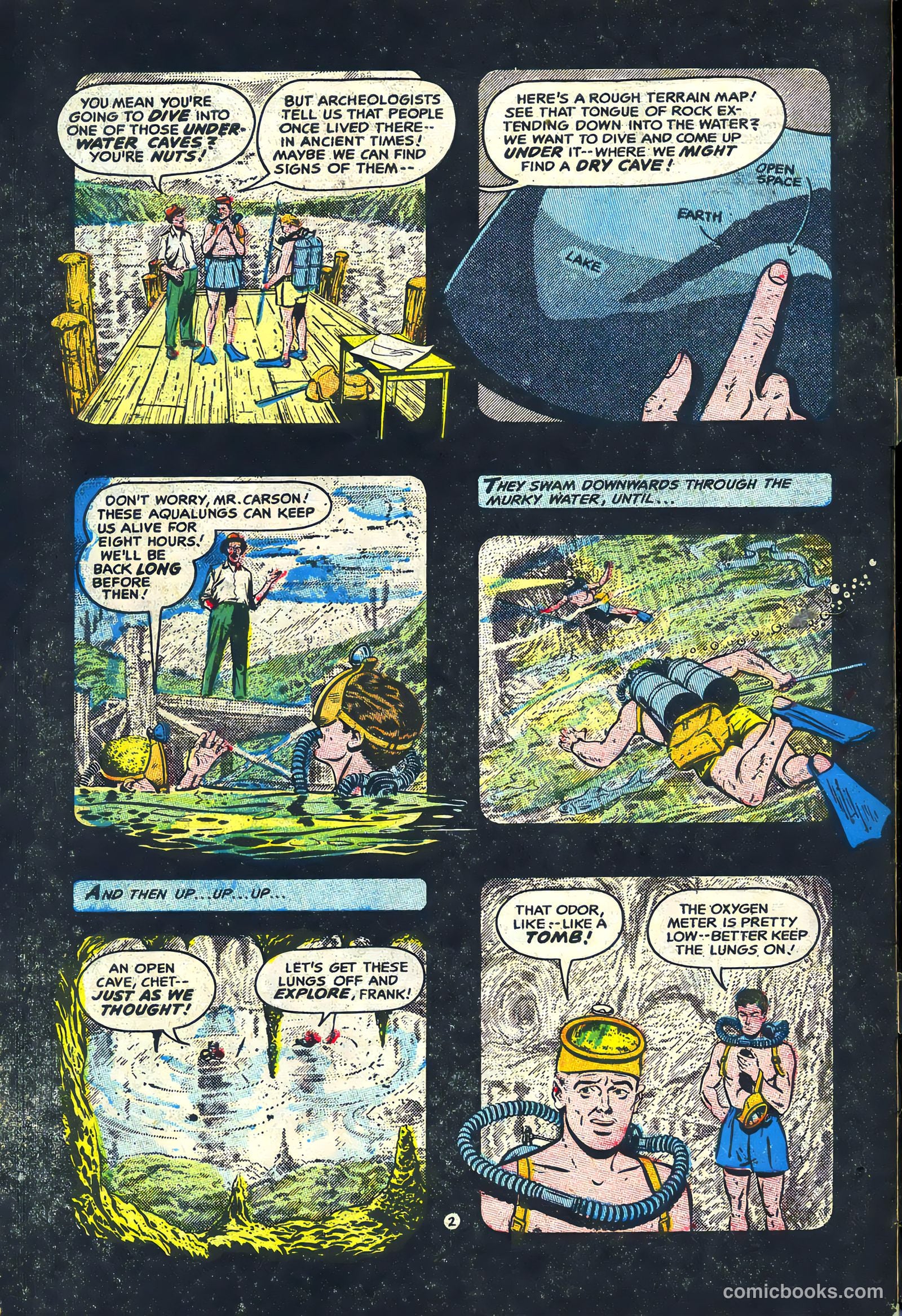 Adventures into the Unknown #57 (1954) — page 4 of 36