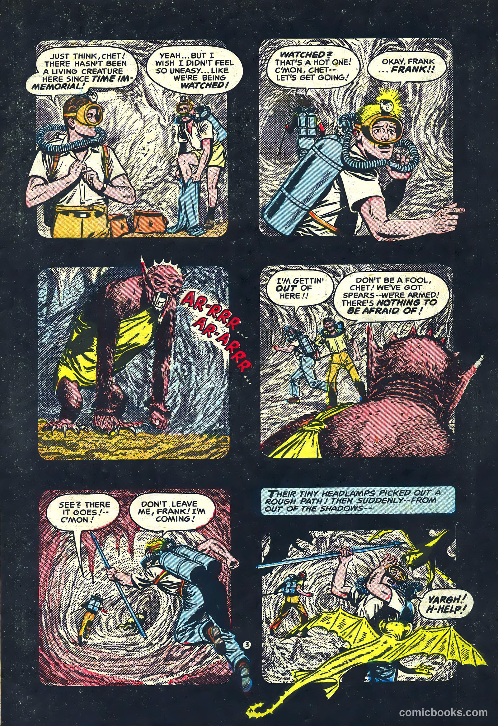 Adventures into the Unknown #57 (1954) — page 5 of 36