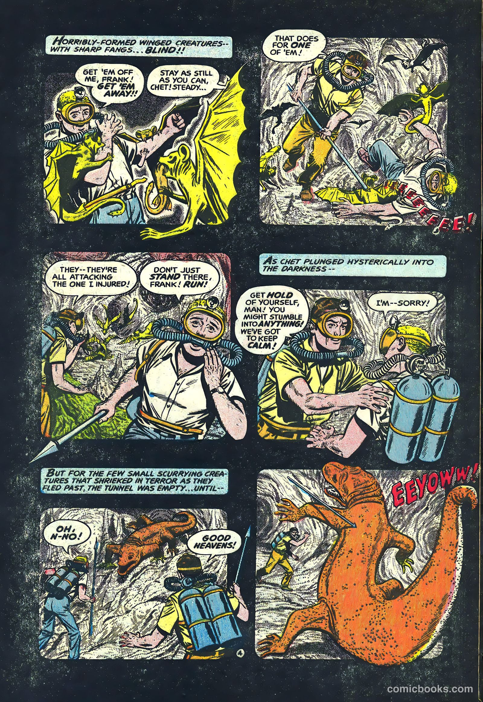 Adventures into the Unknown #57 (1954) — page 6 of 36