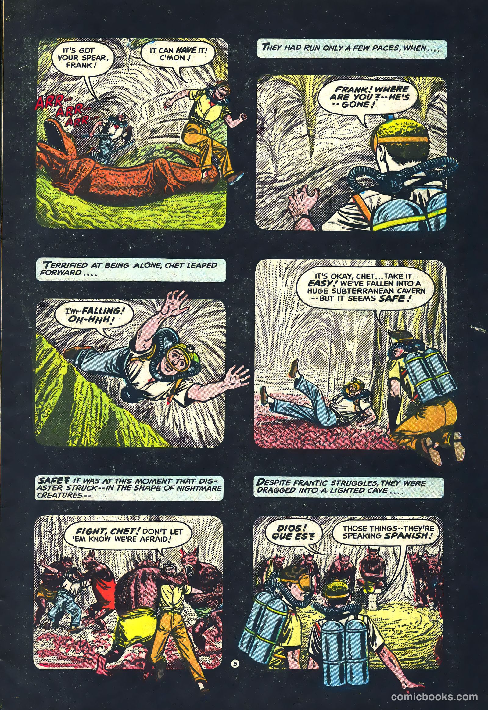 Adventures into the Unknown #57 (1954) — page 7 of 36