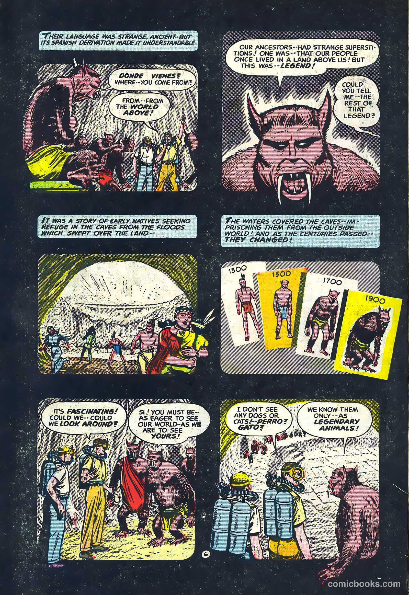Adventures into the Unknown #57 (1954) — page 8 of 36