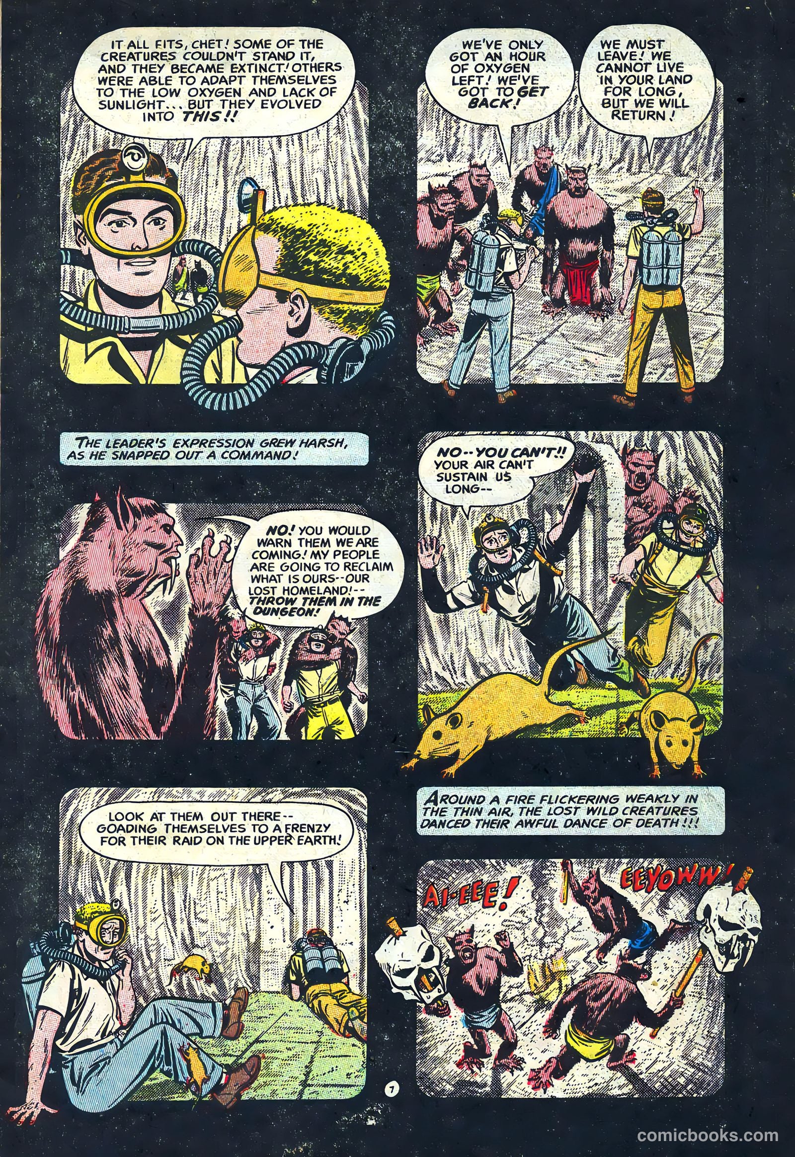 Adventures into the Unknown #57 (1954) — page 9 of 36