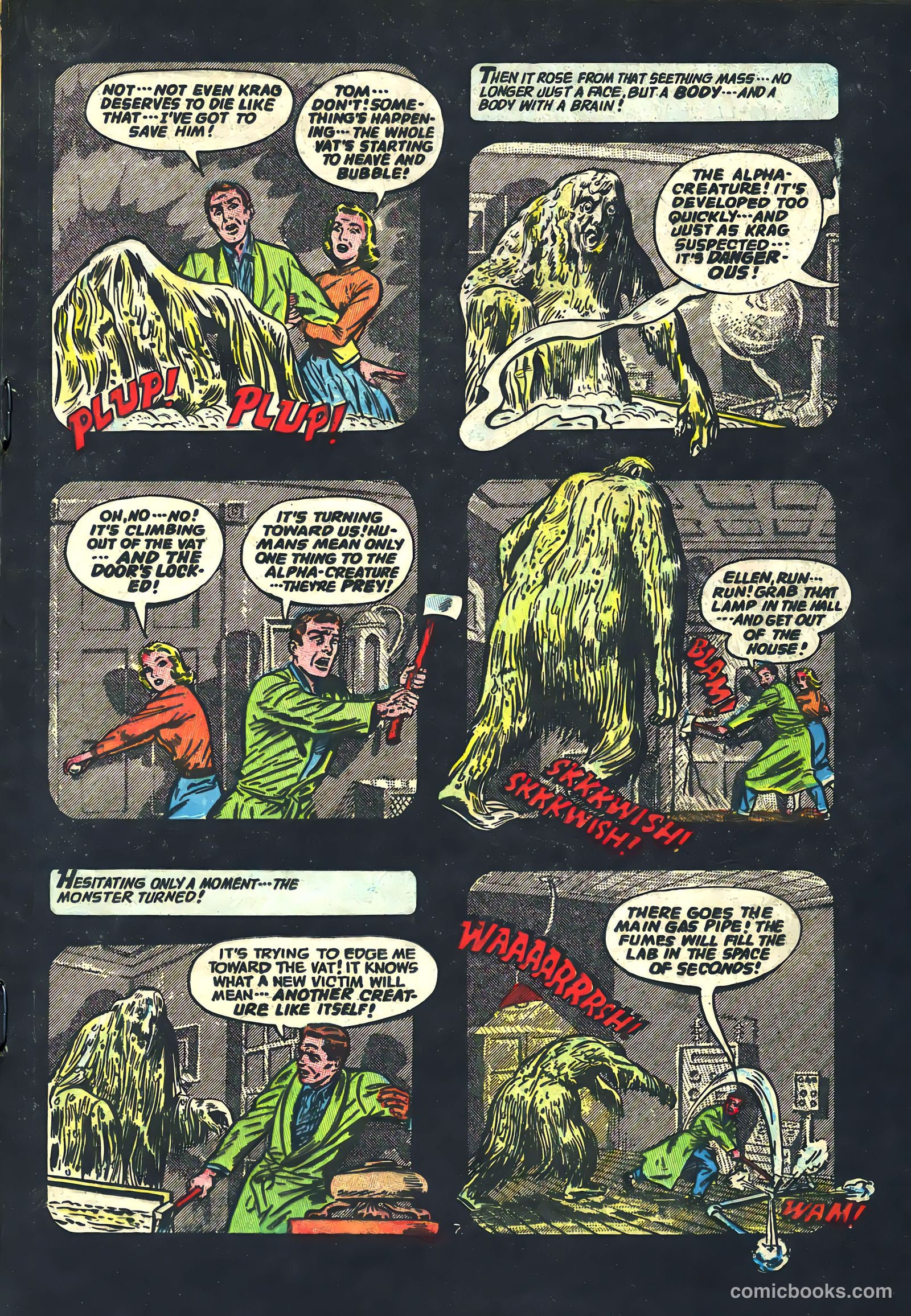 Adventures into the Unknown #57 (1954) — page 19 of 36