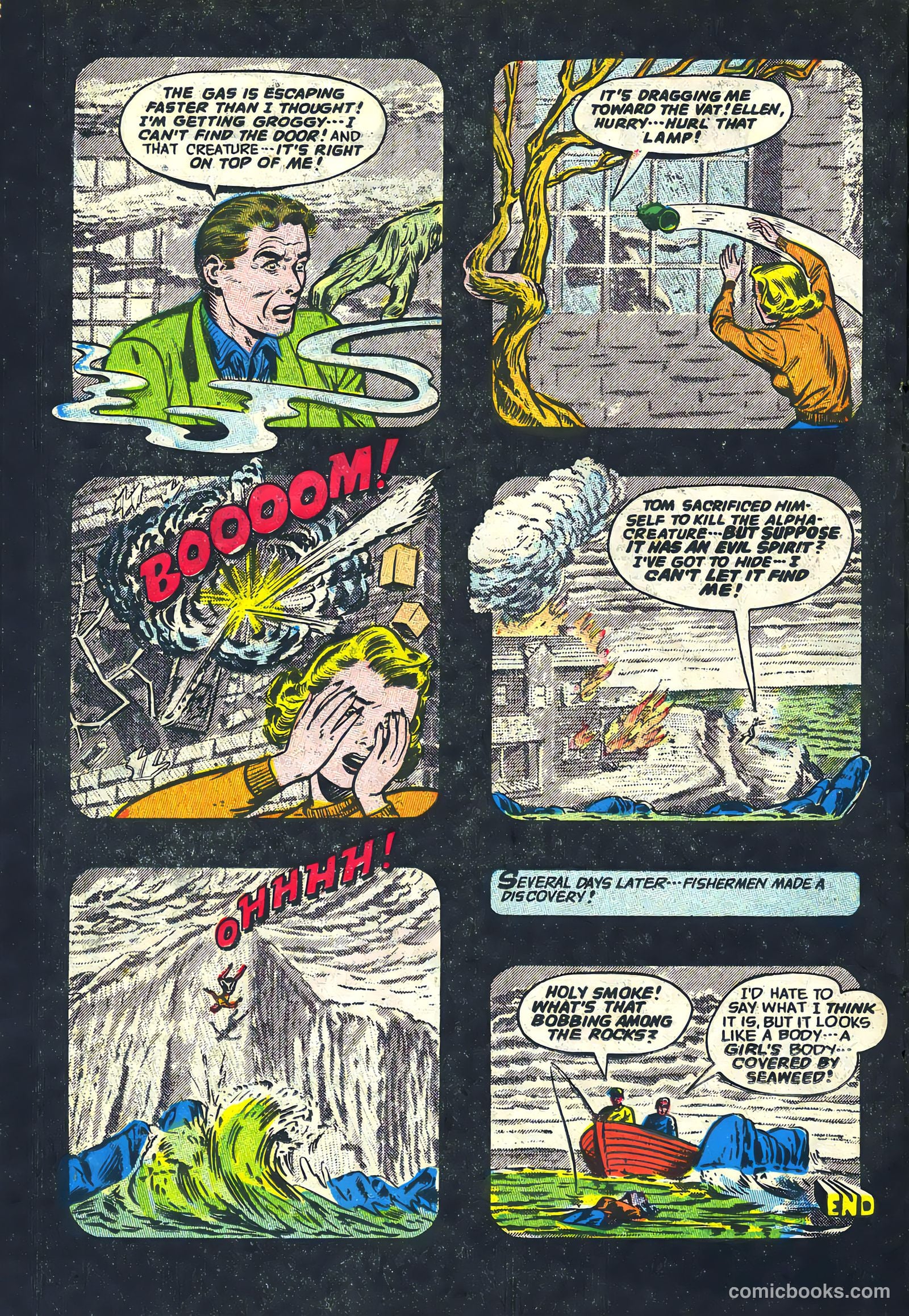 Adventures into the Unknown #57 (1954) — page 20 of 36
