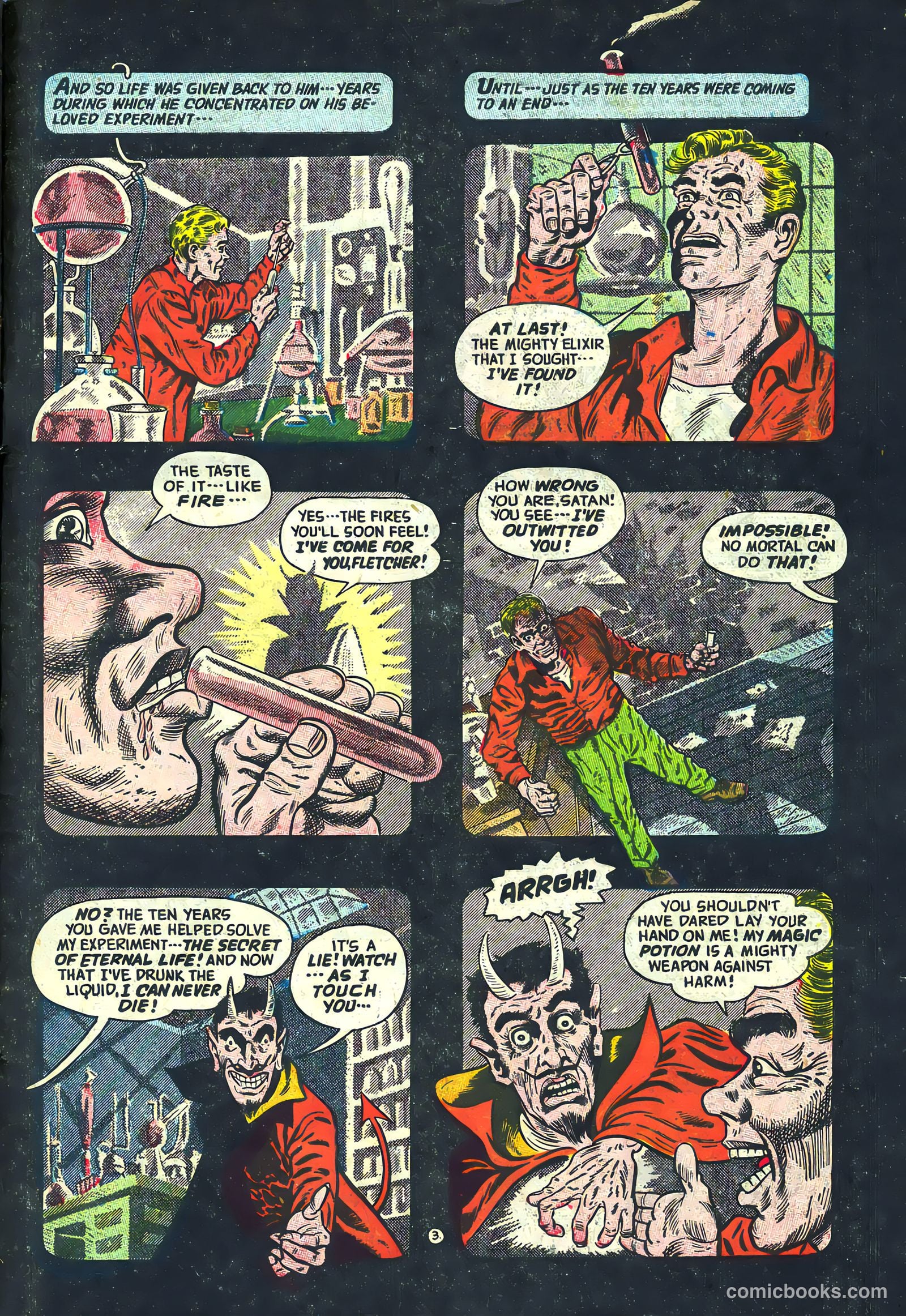 Adventures into the Unknown #57 (1954) — page 29 of 36