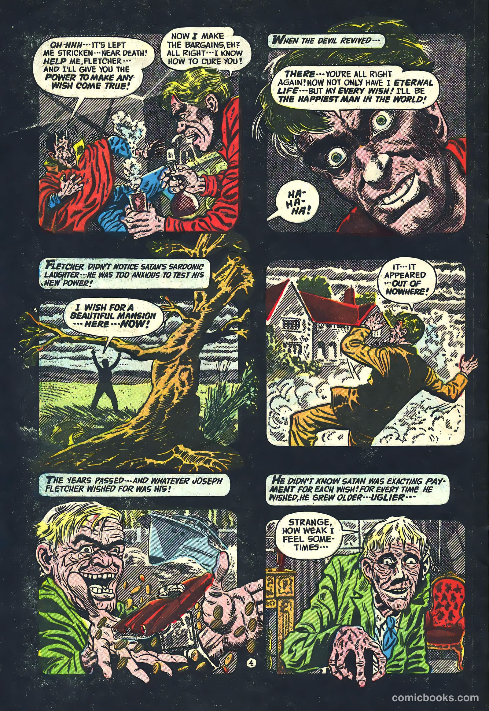 Adventures into the Unknown #57 (1954) — page 30 of 36