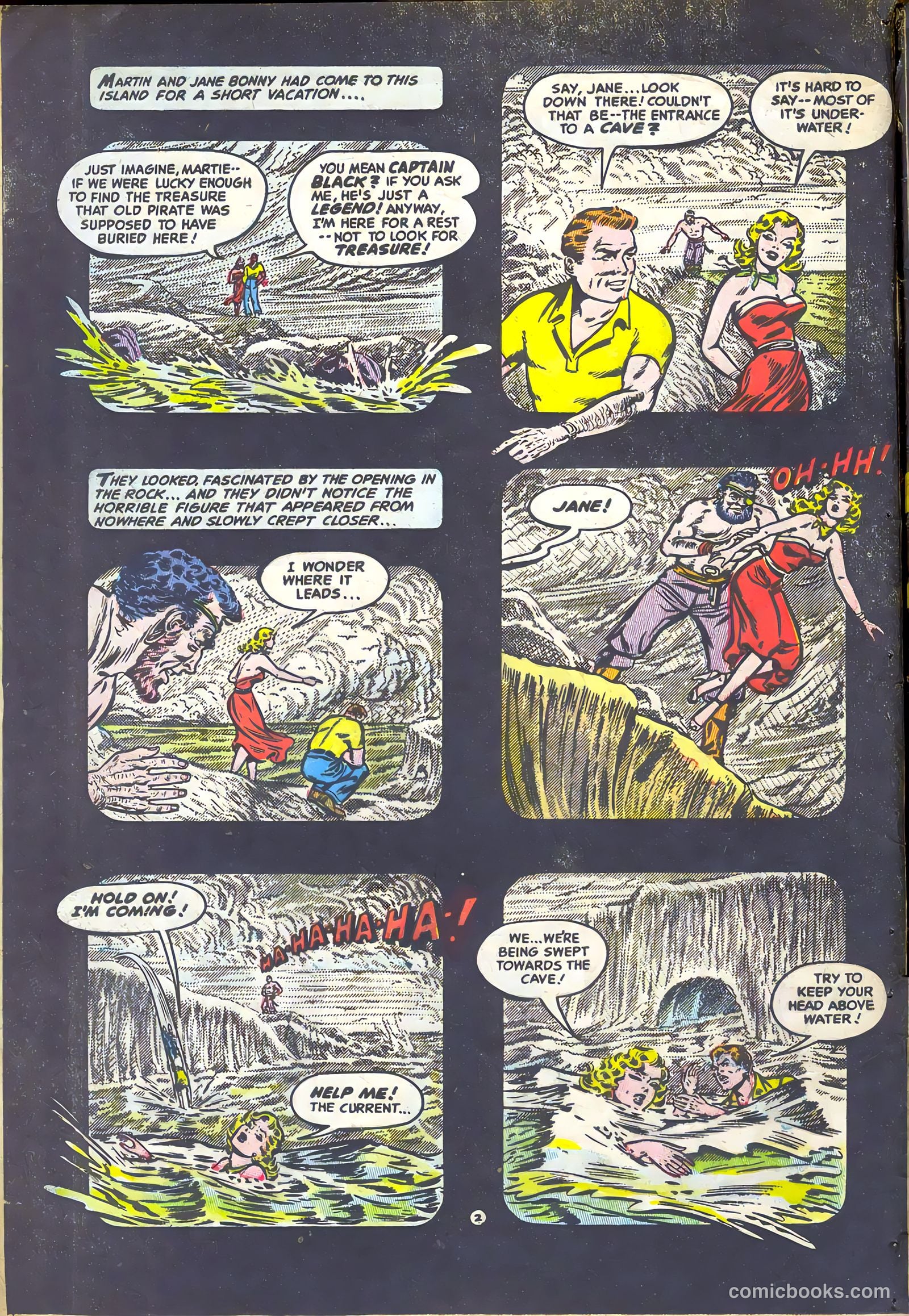 Adventures into the Unknown #58 (1954) — page 4 of 36