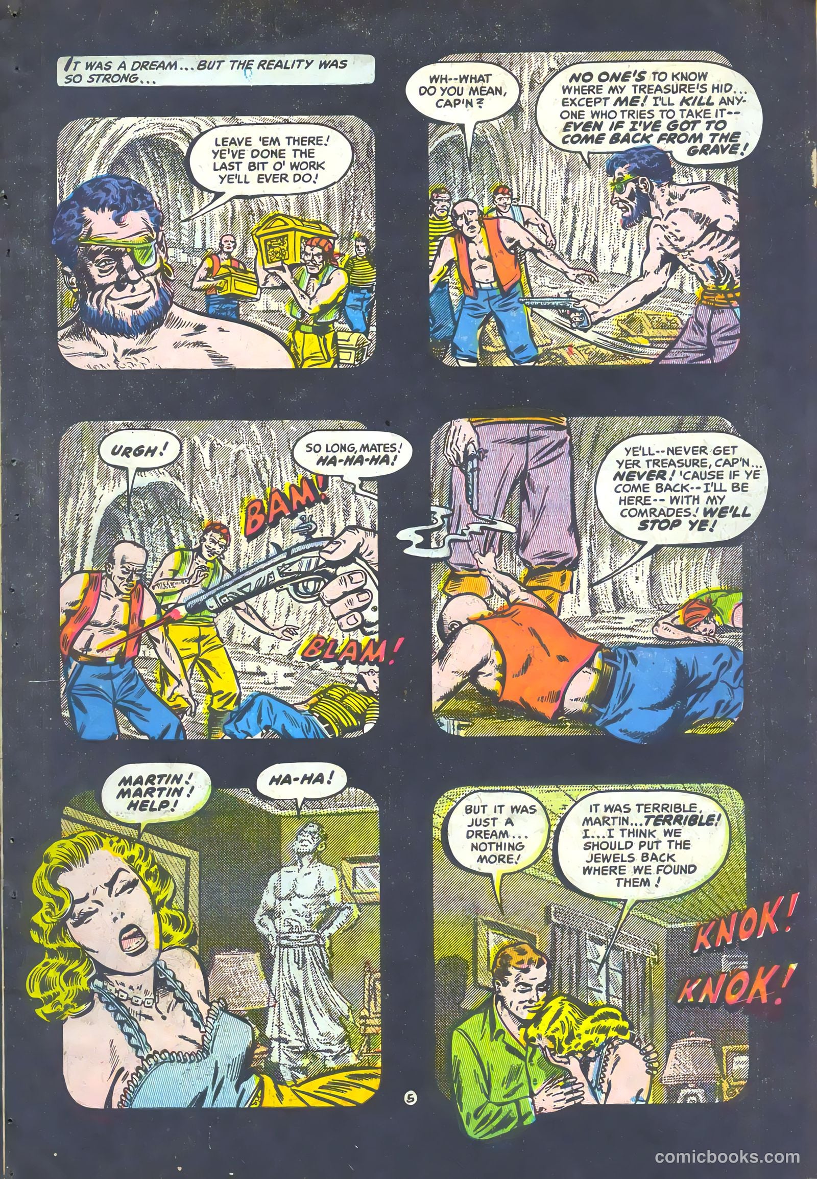 Adventures into the Unknown #58 (1954) — page 7 of 36