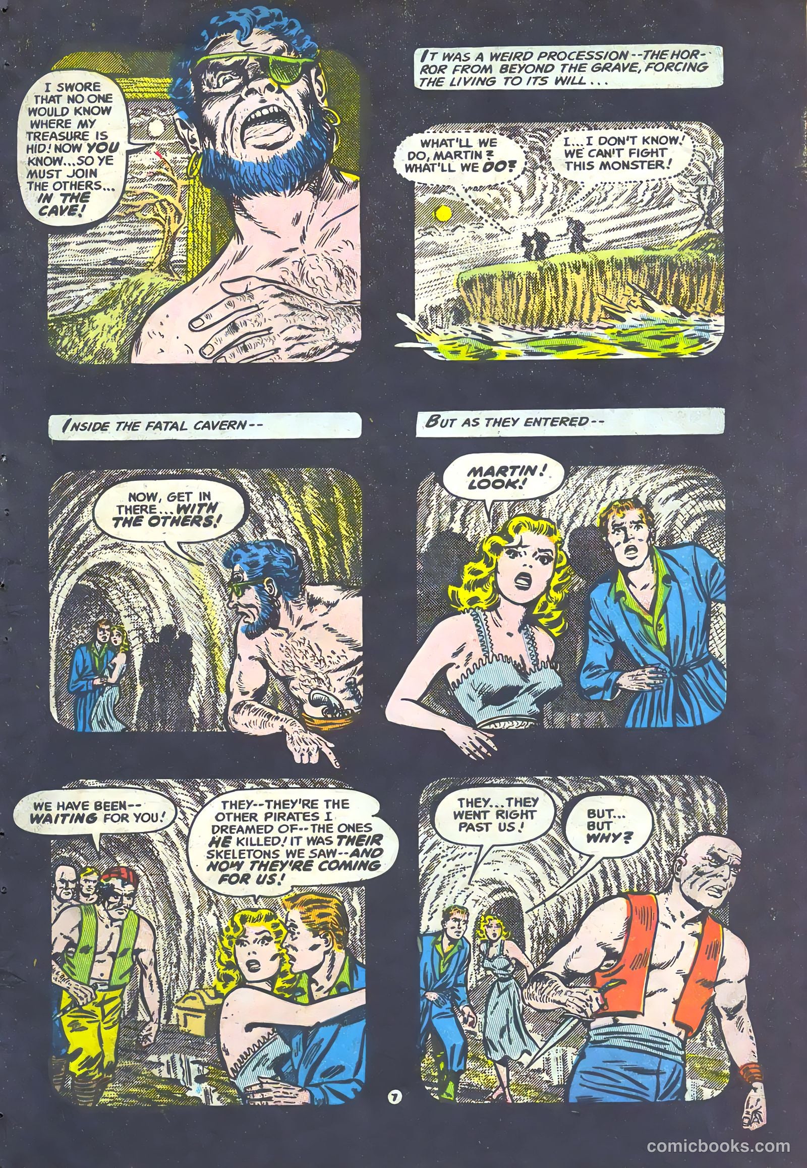 Adventures into the Unknown #58 (1954) — page 9 of 36