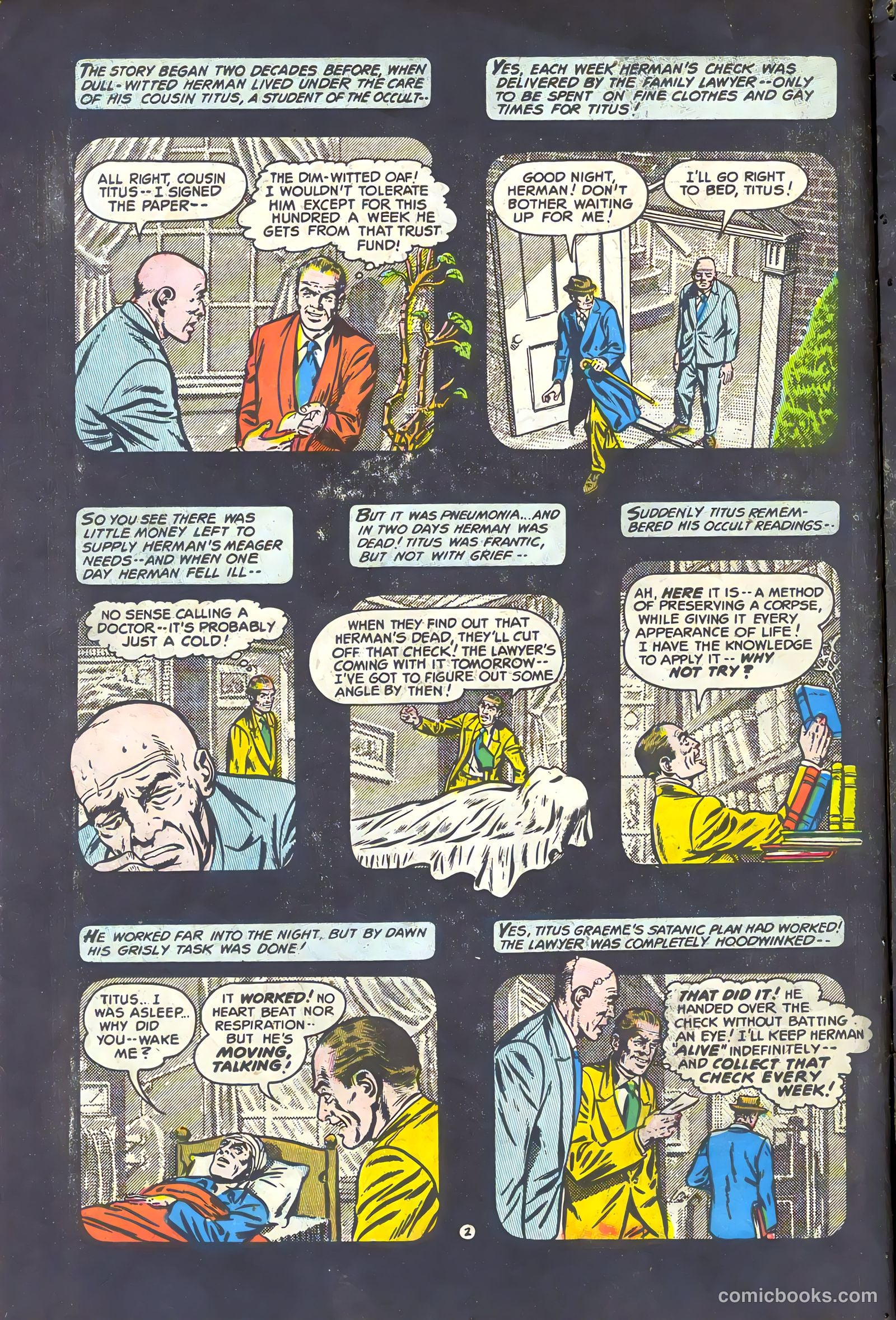 Adventures into the Unknown #58 (1954) — page 14 of 36