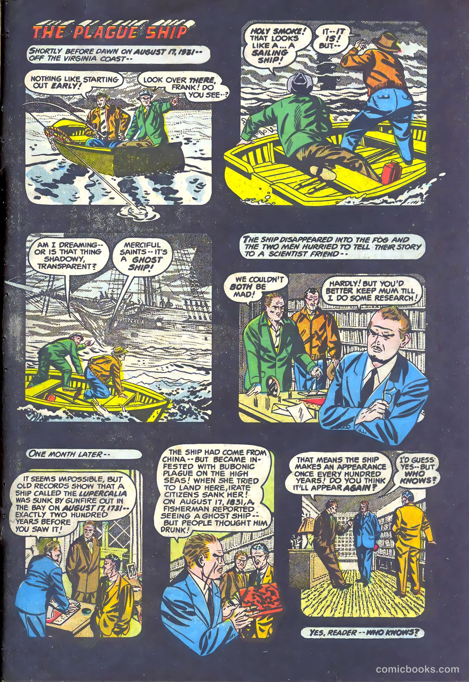 Adventures into the Unknown #58 (1954) — page 21 of 36