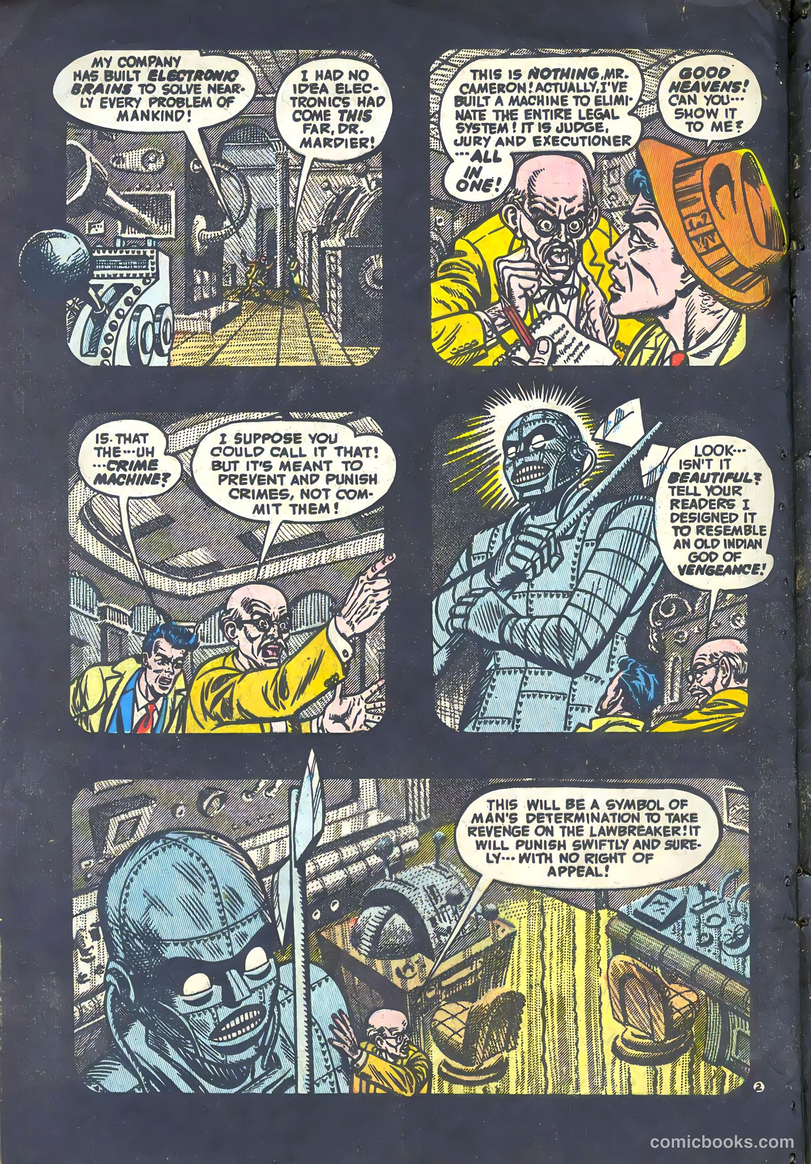 Adventures into the Unknown #58 (1954) — page 24 of 36