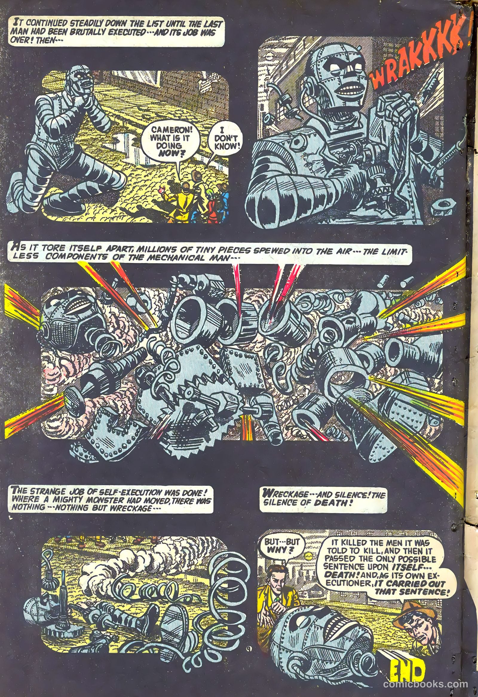 Adventures into the Unknown #58 (1954) — page 32 of 36